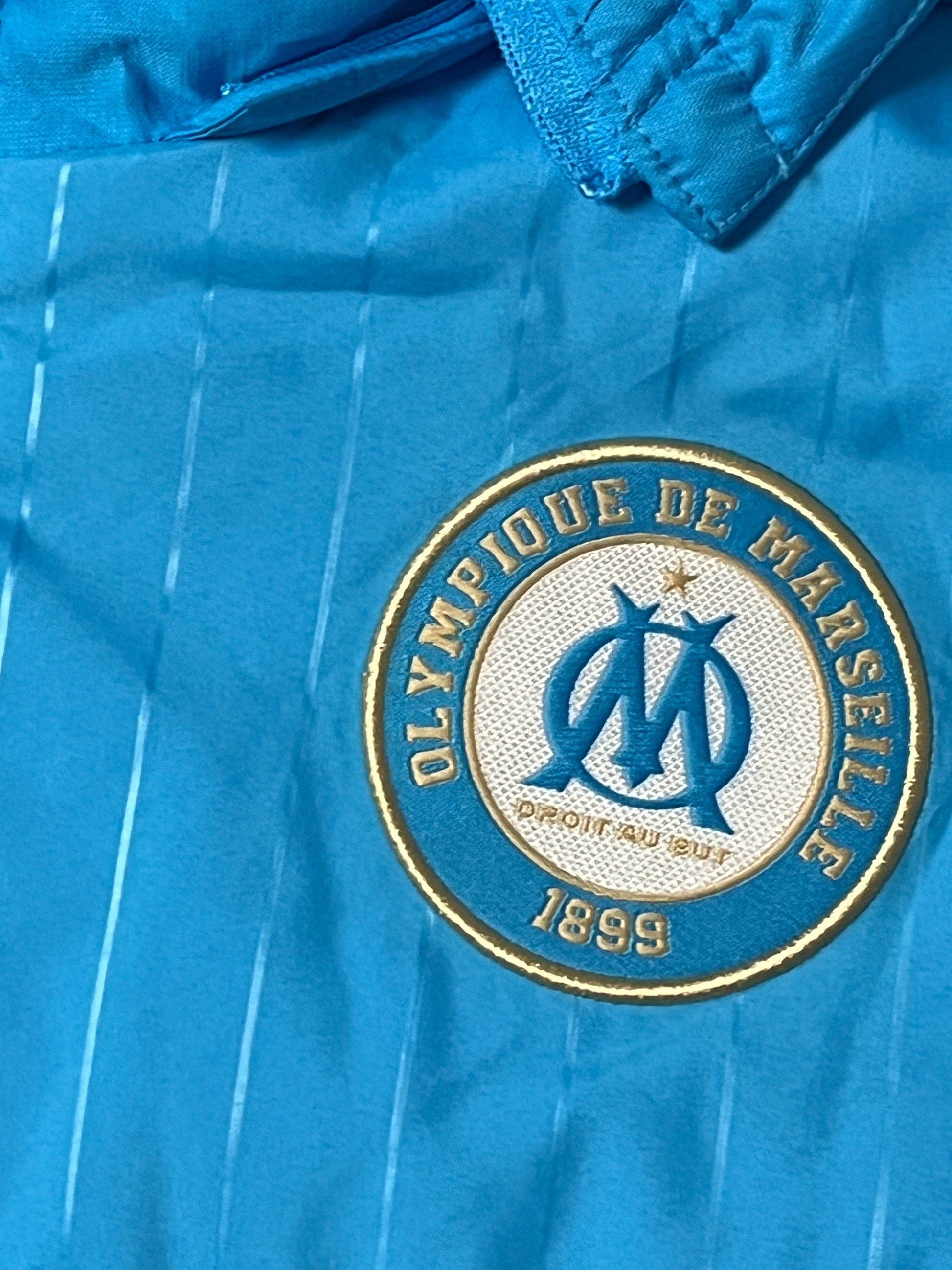 vintage Adidas Olympique Marseille winterjacket {L}