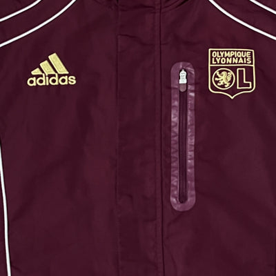 vintage Adidas Olympique Lyon windbreaker {L}