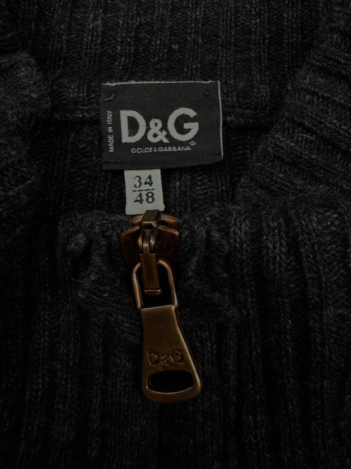vintage Dolce & Gabbana sweatjacket {M}