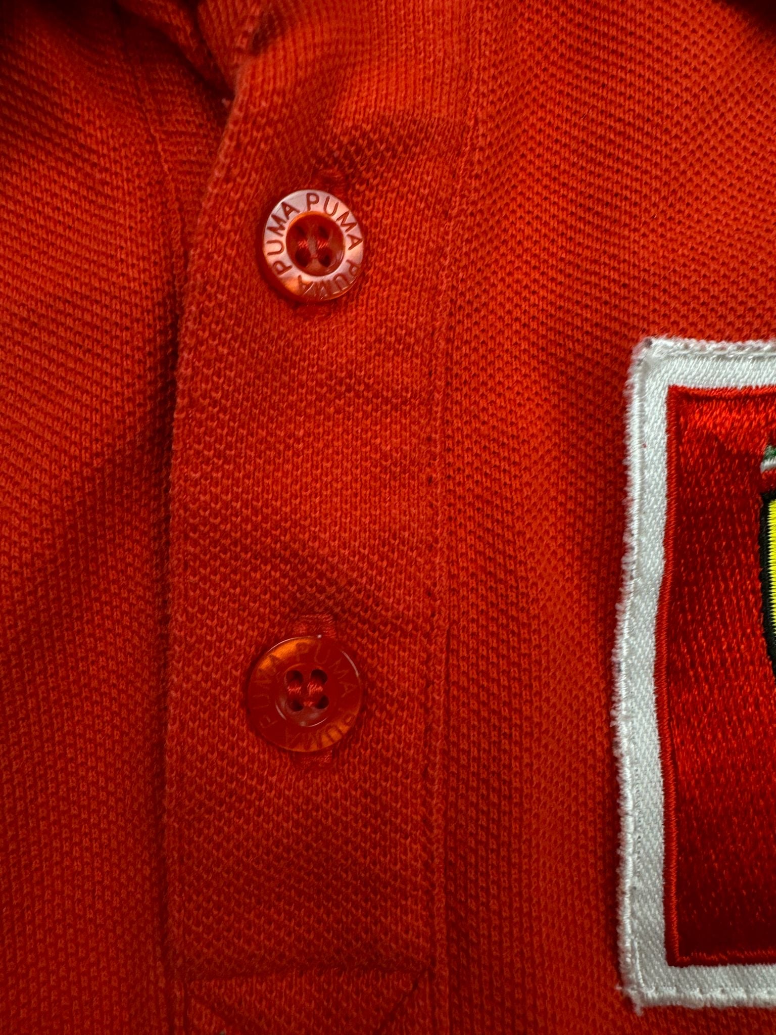 vintage Puma Ferrari polo long {XL}