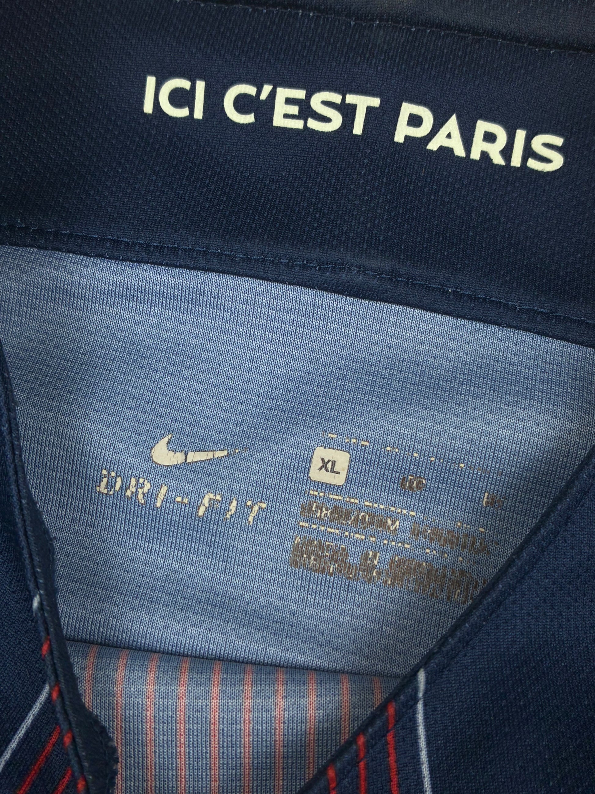 vintage Nike PSG Paris Saint Germain home jersey {S}