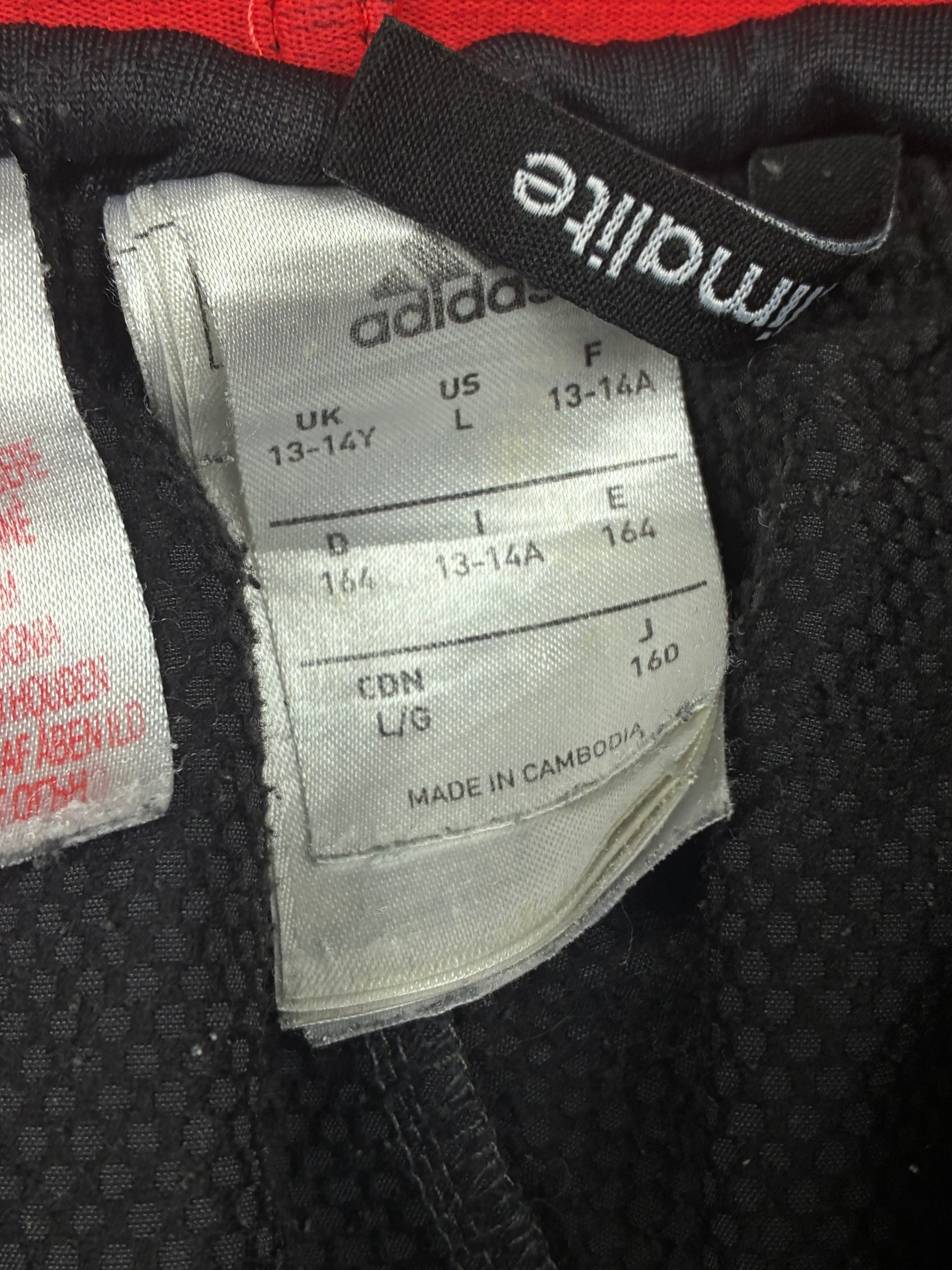 grey Adidas Manchester United trackpants {XS}