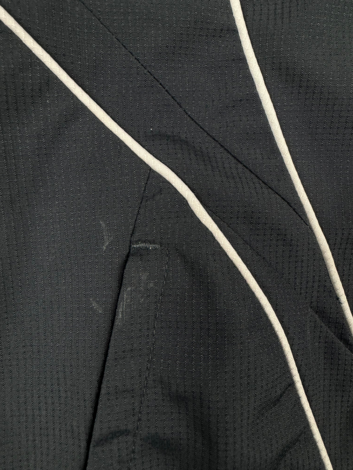 vintage Adidas Real Madrid quarterzip windbreaker {S}