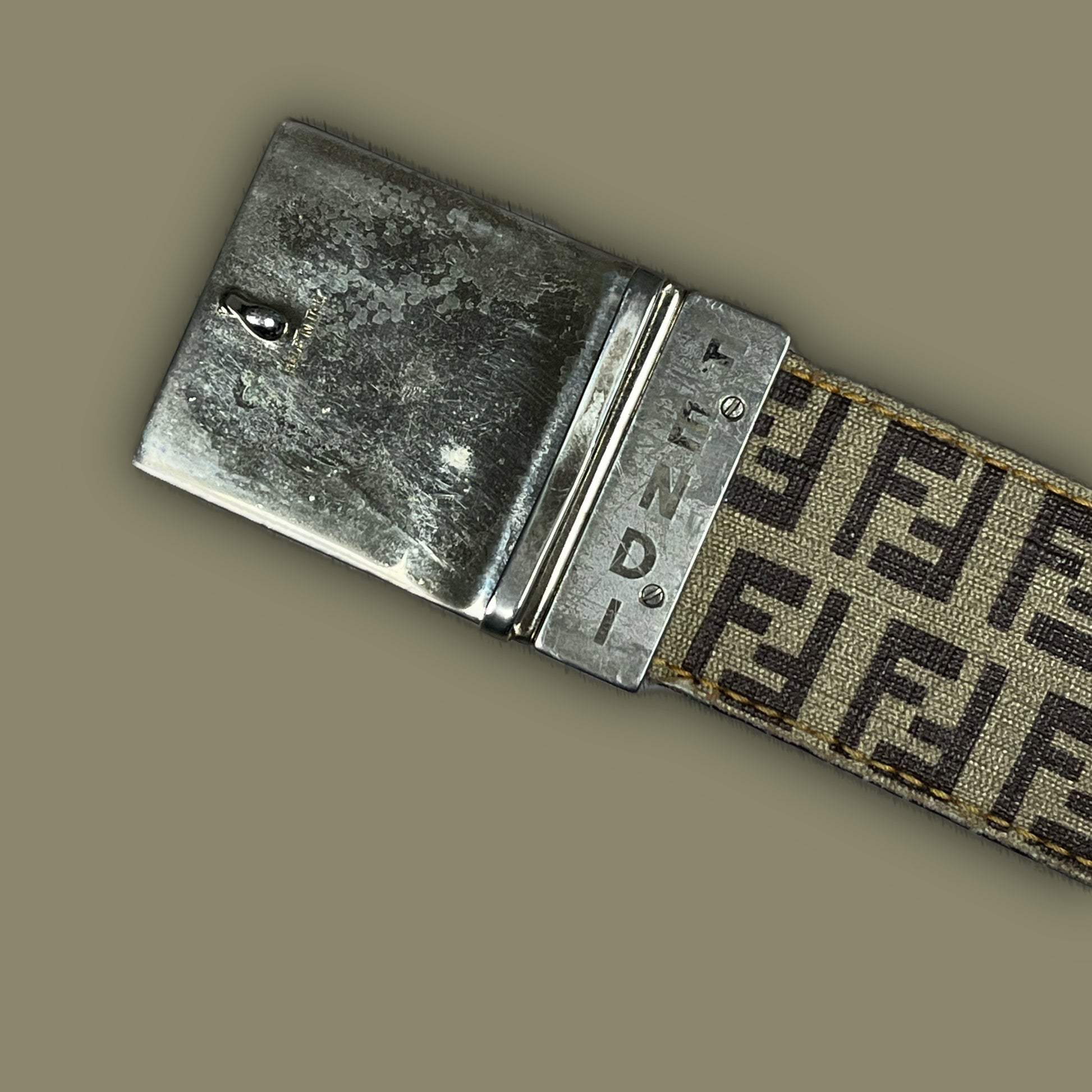 vintage reversible Fendi belt