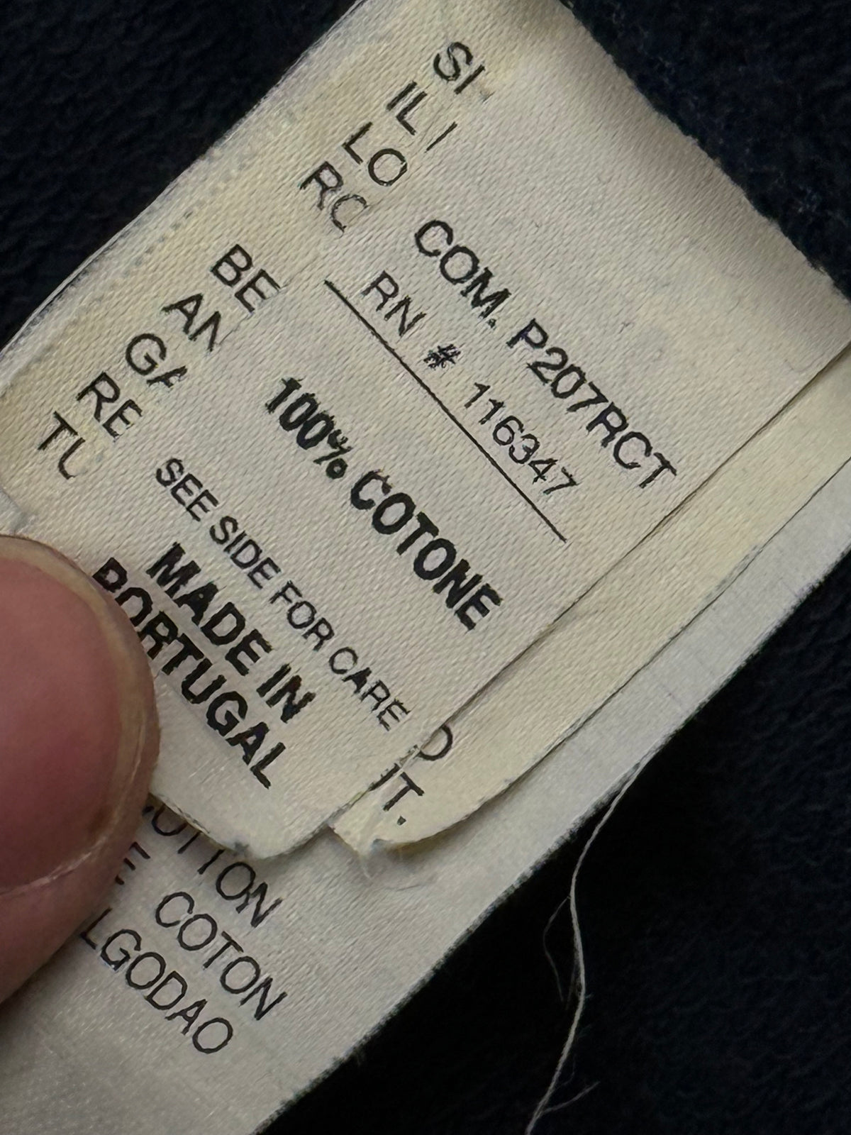 vintage Moncler sweatjacket