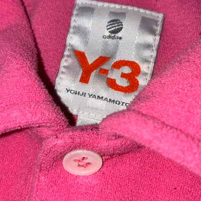 pink Adidas Y-3 Yohji Yamamoto polo {M}