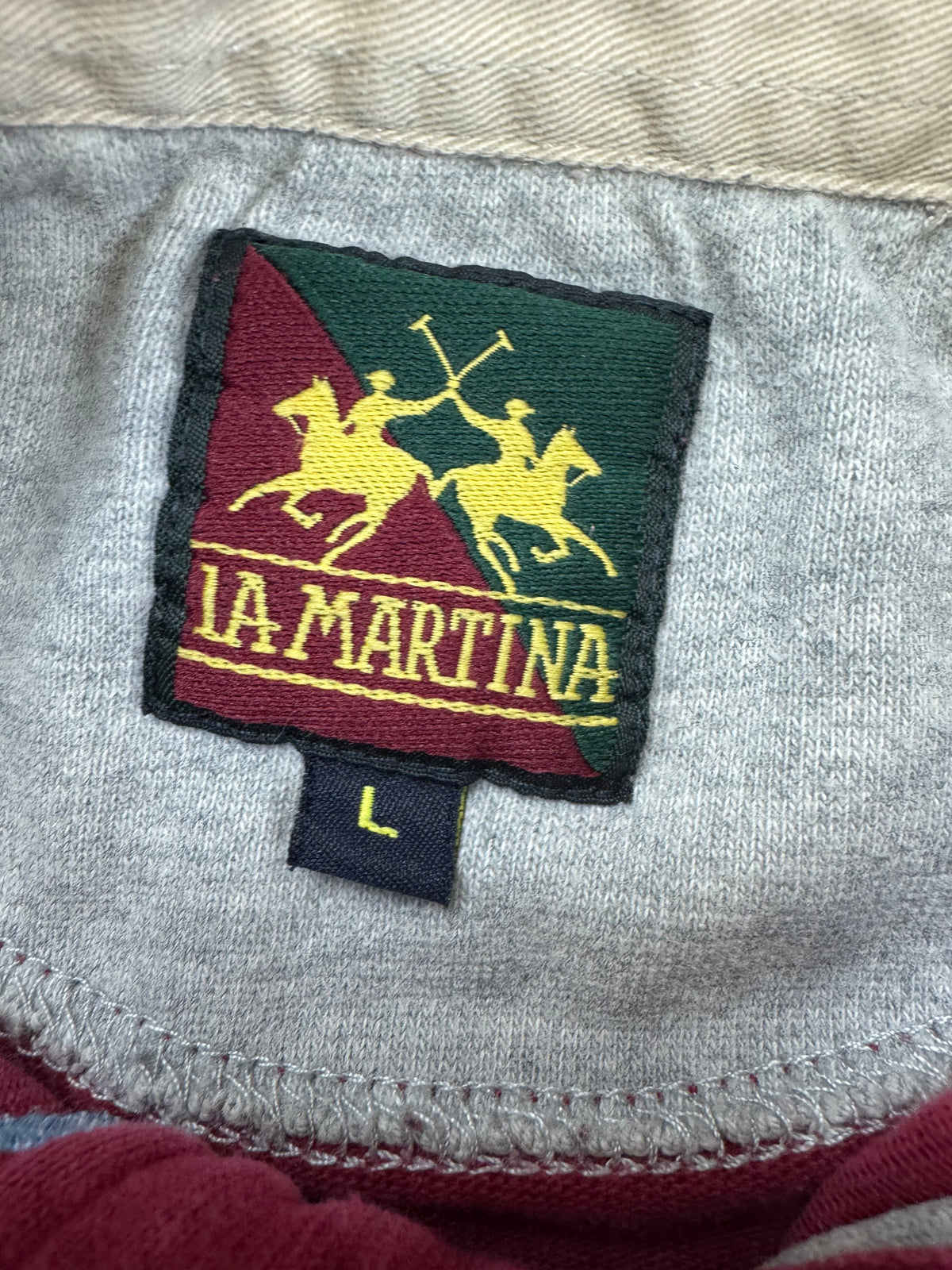 vintage La Martina polo long {L}