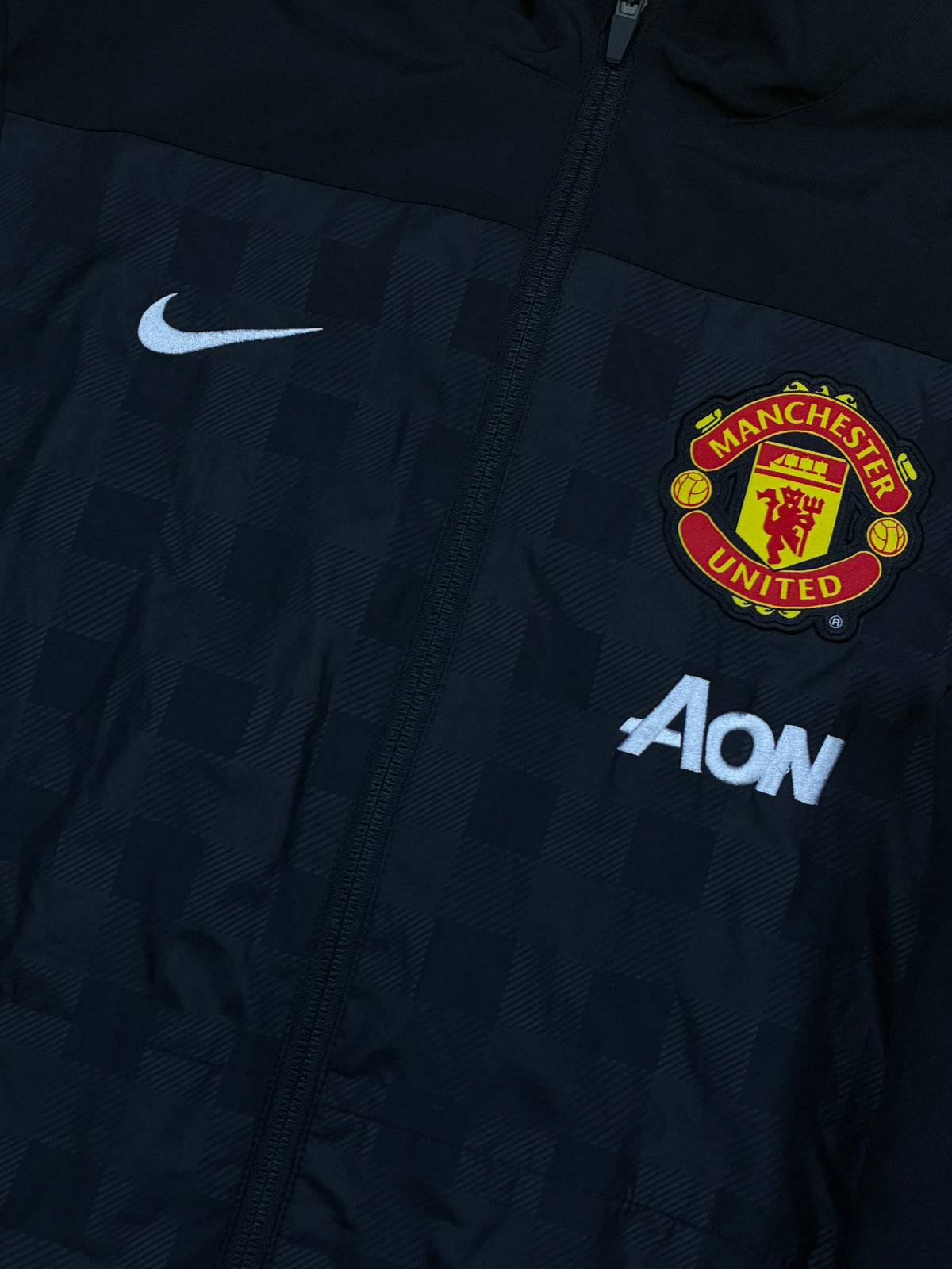 vintage Nike Manchester United trackjacket {S}