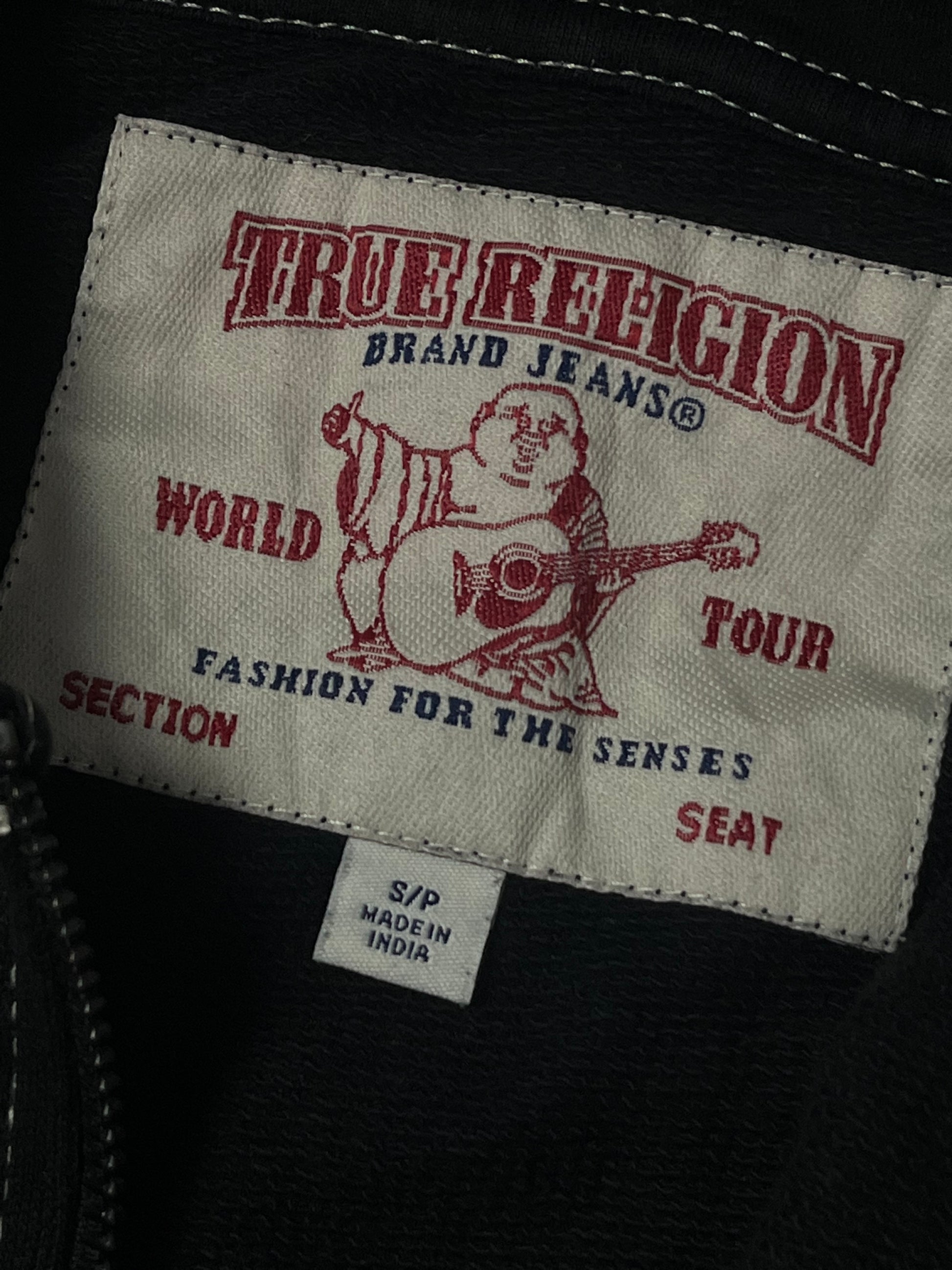 vintage True Religion sweatjacket {S}