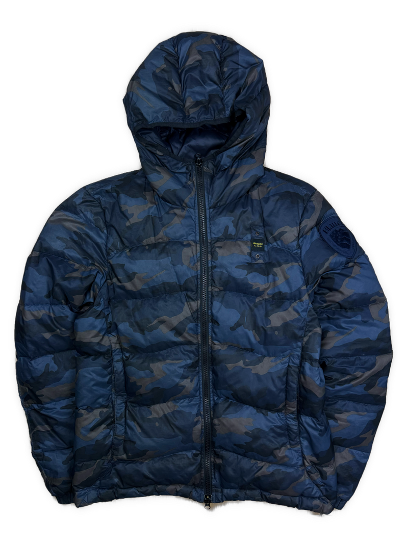 camo Blauer winterjacket {M}