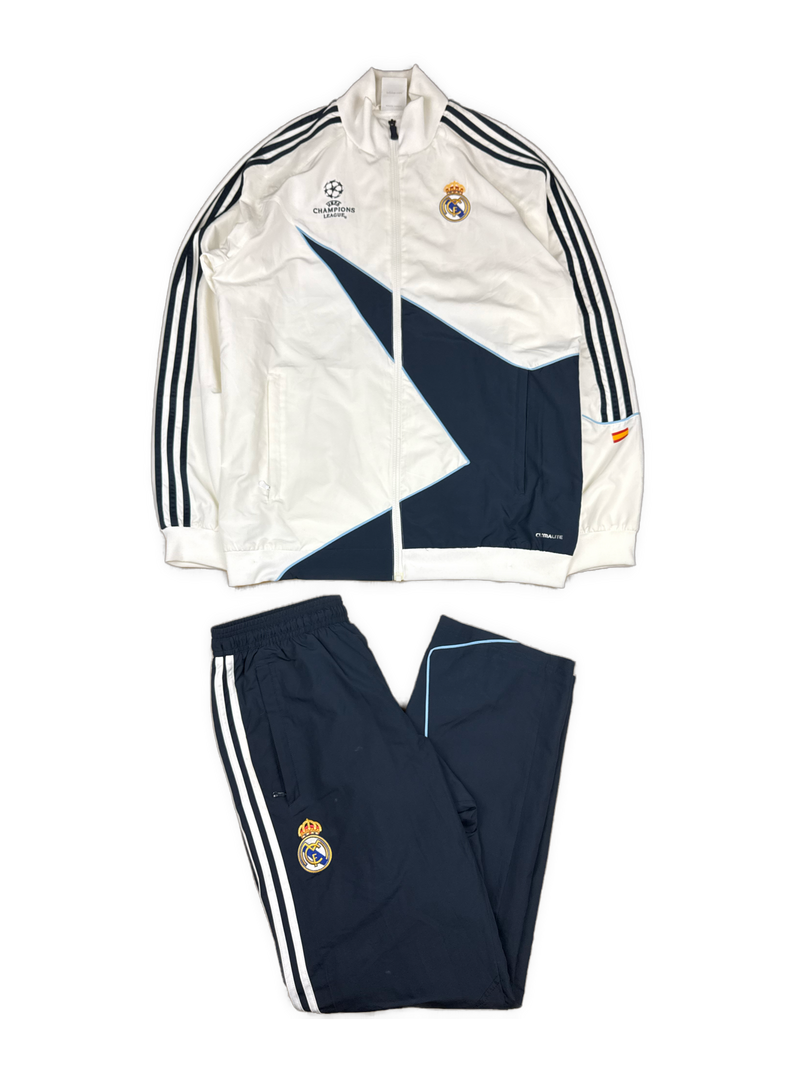 vintage Adidas Real Madrid UCL tracksuit {L}