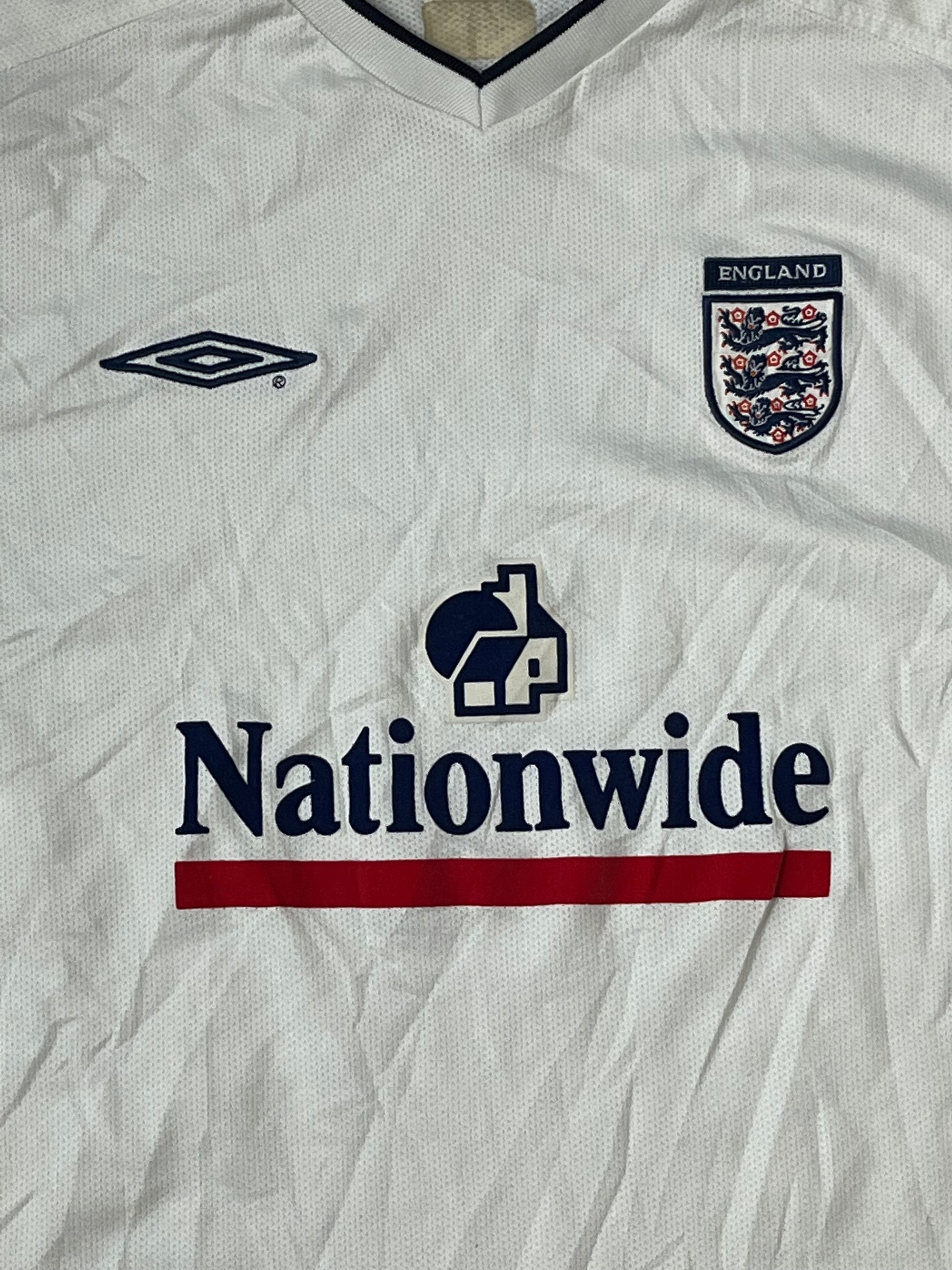 vintage Umbro England trainingjersey {XL}