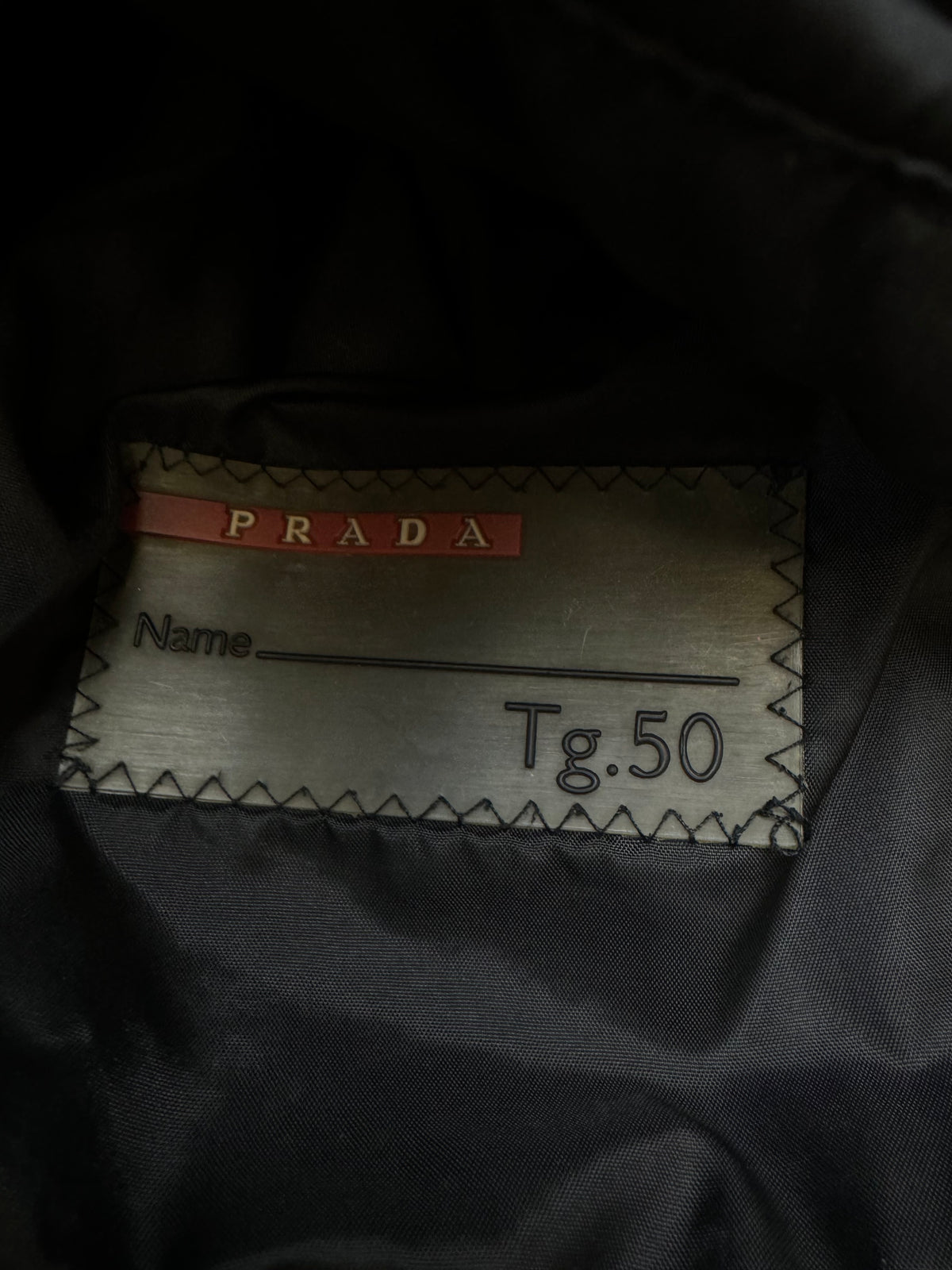 vintage Prada sweatjacket {L}
