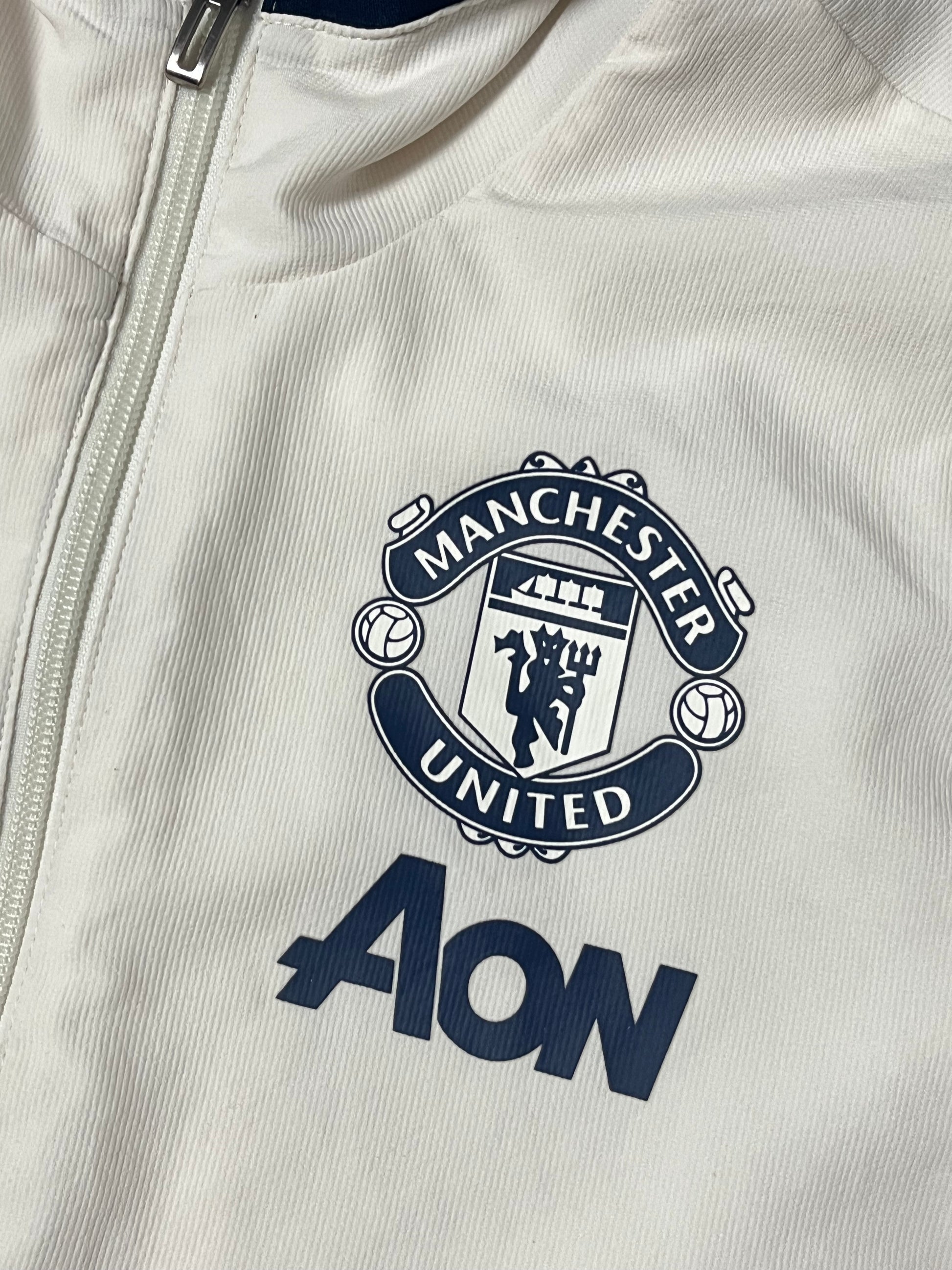 vintage Adidas Manchester United windbreaker {XS}