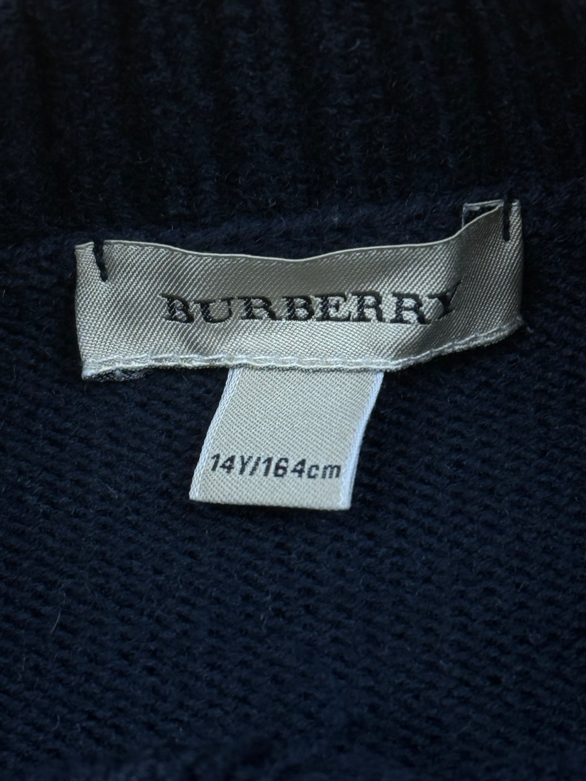 vintage Burberry knittedsweater {S}