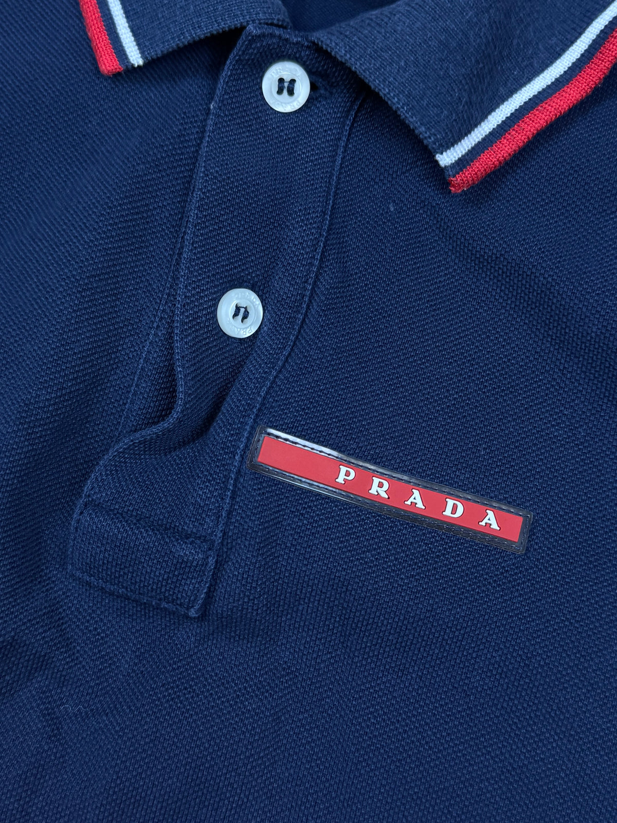 navyblue Prada polo {M}