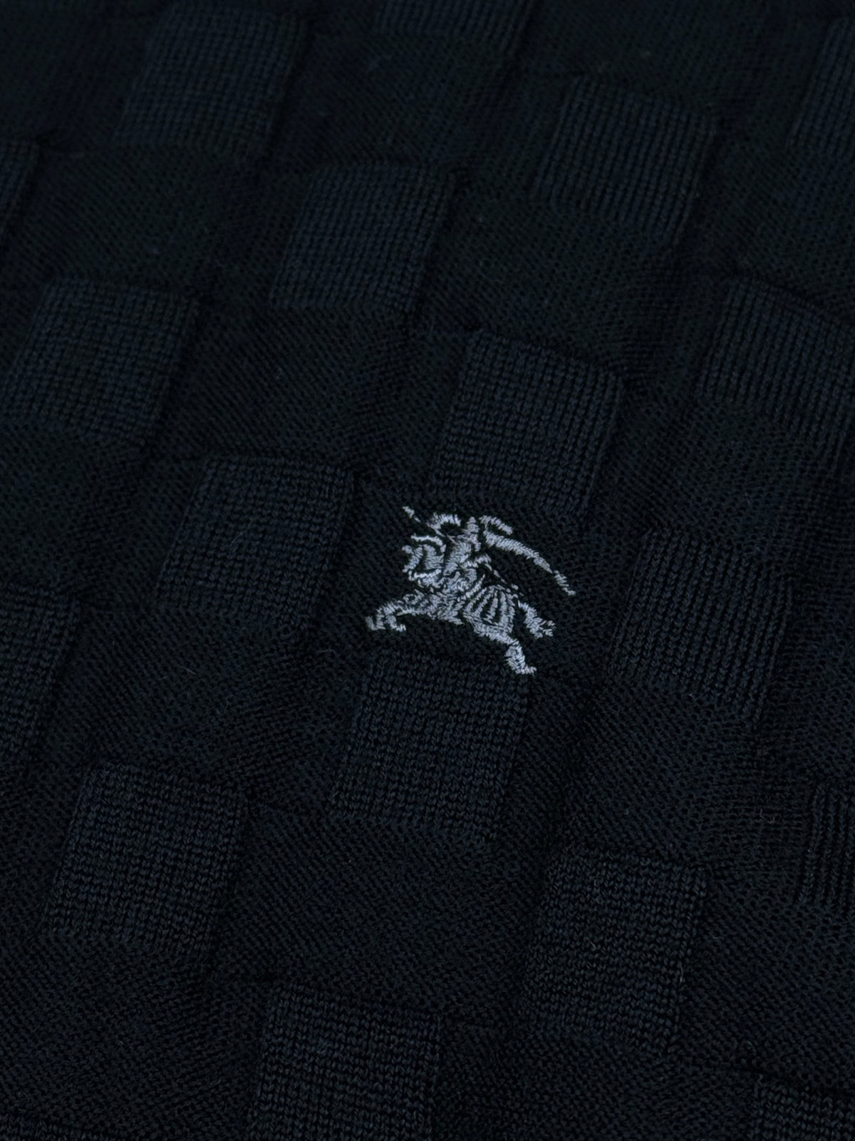 vintage Burberry Black Label cardigan {S}
