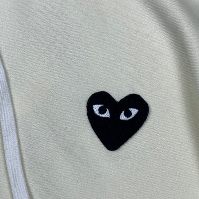 beige CdG Comme des Garçons sweatjacket {M}
