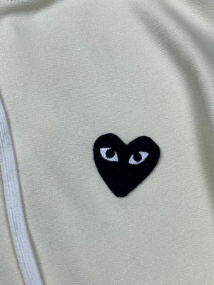 beige CdG Comme des Garçons sweatjacket {M}