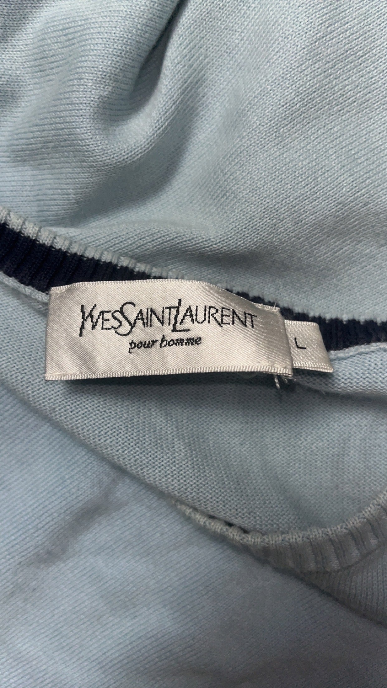 vintage Yves Saint Laurent longsleeve {L}