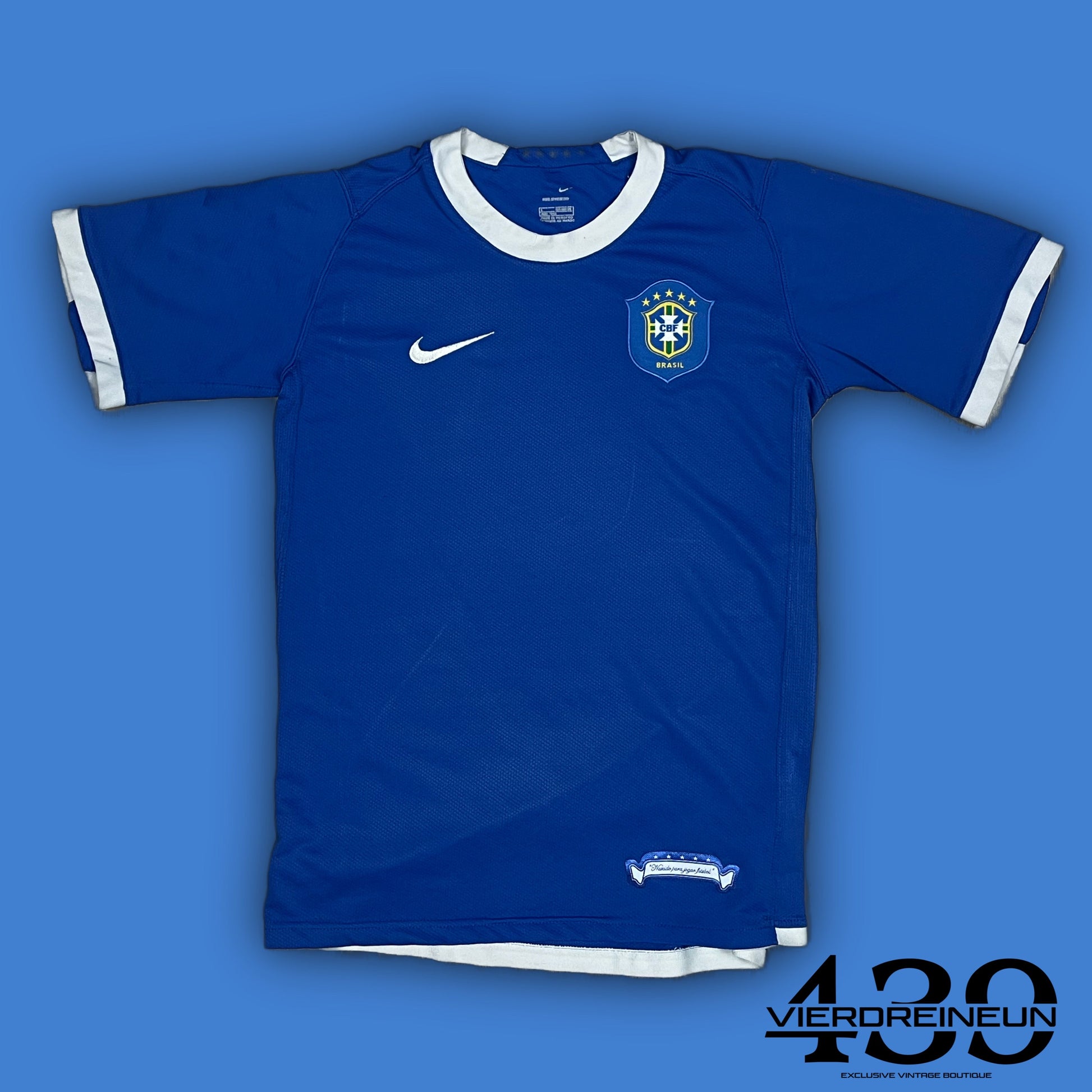 vintage Nike Brasil 2006 away jersey {XS}