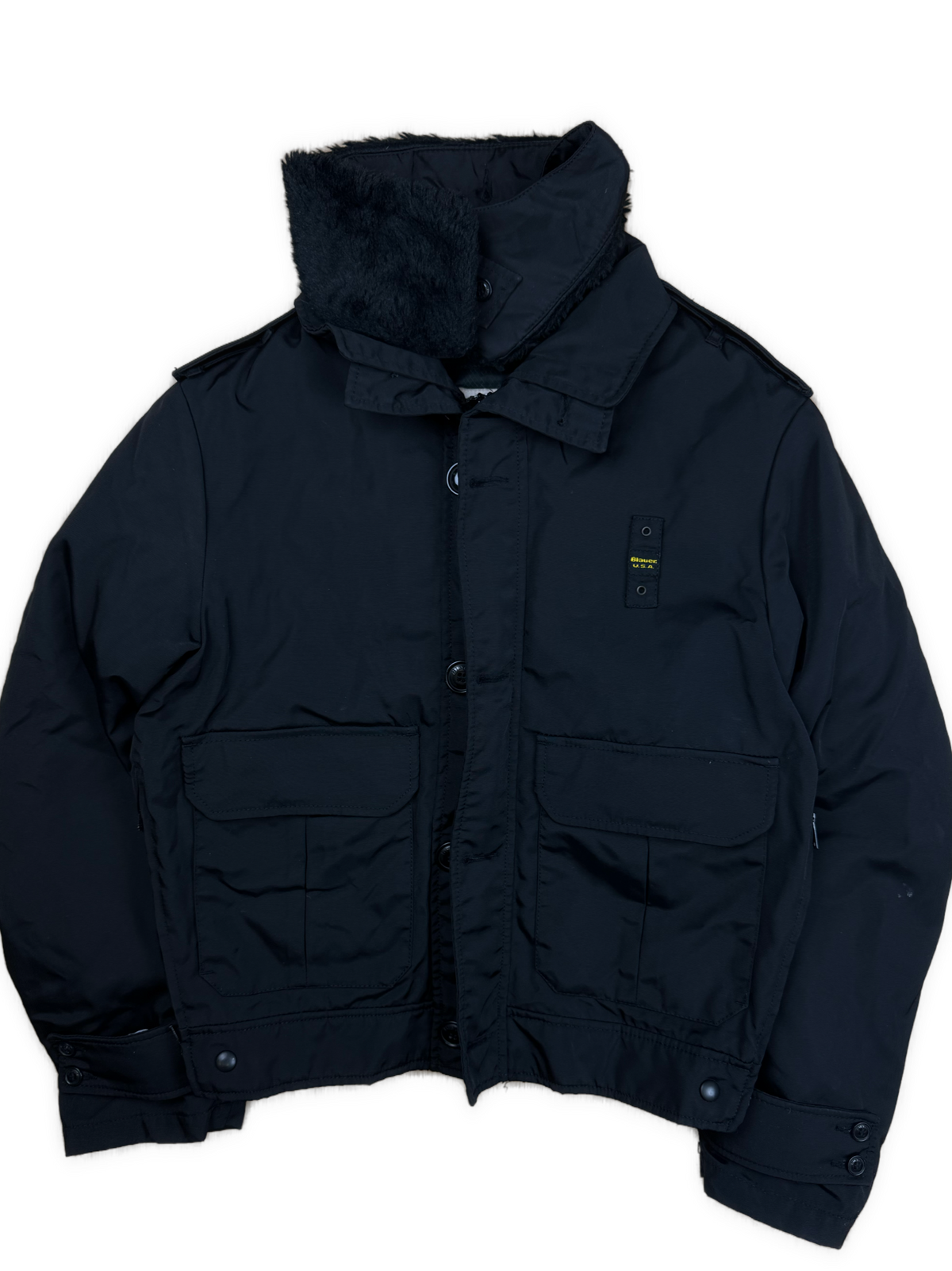 vintage Blauer winterjacket {M}