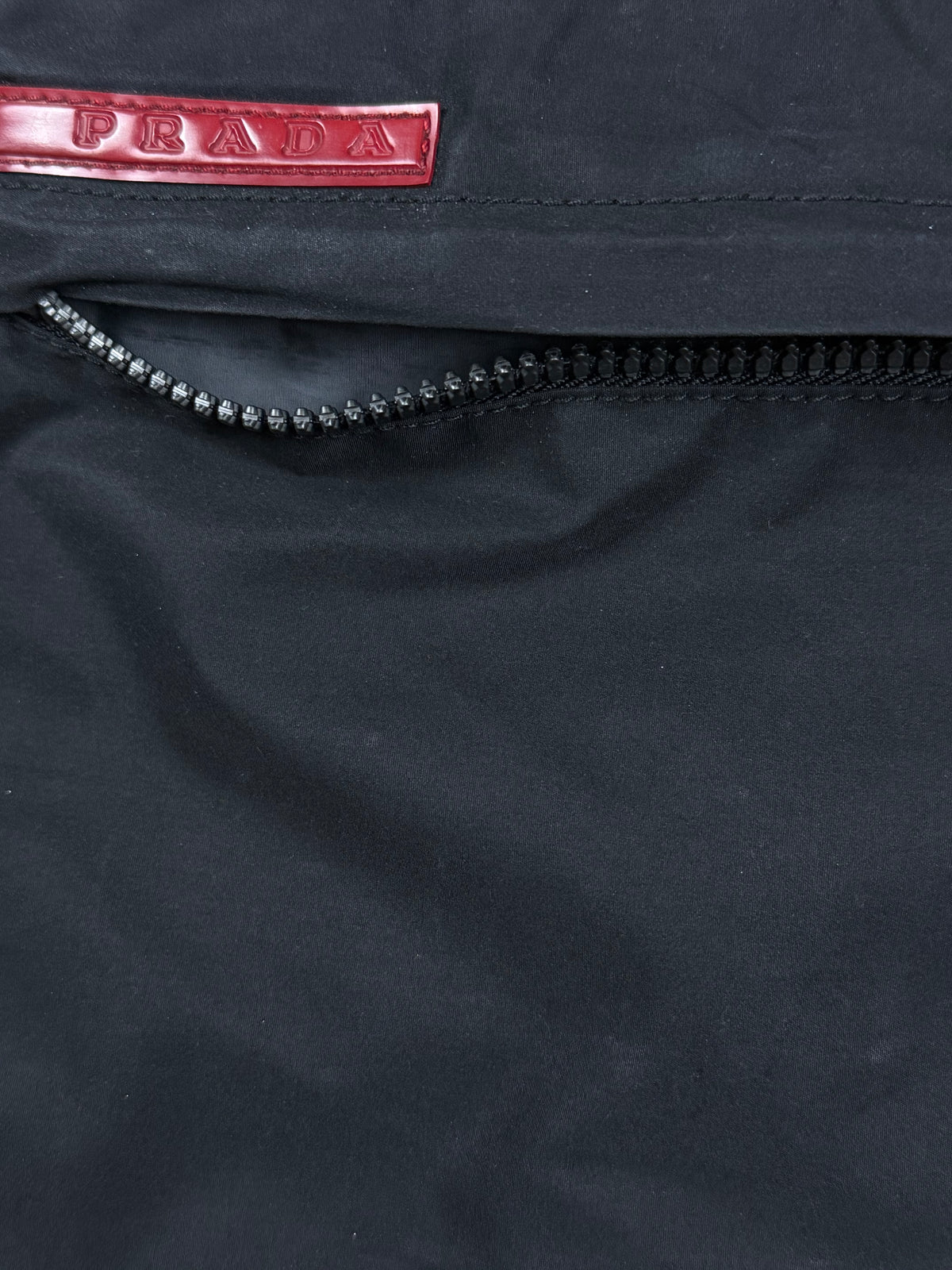 vintage black Prada slingbag