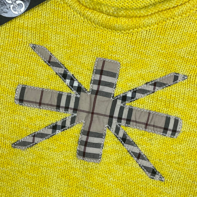 vintage Burberry knittedsweater {XS}
