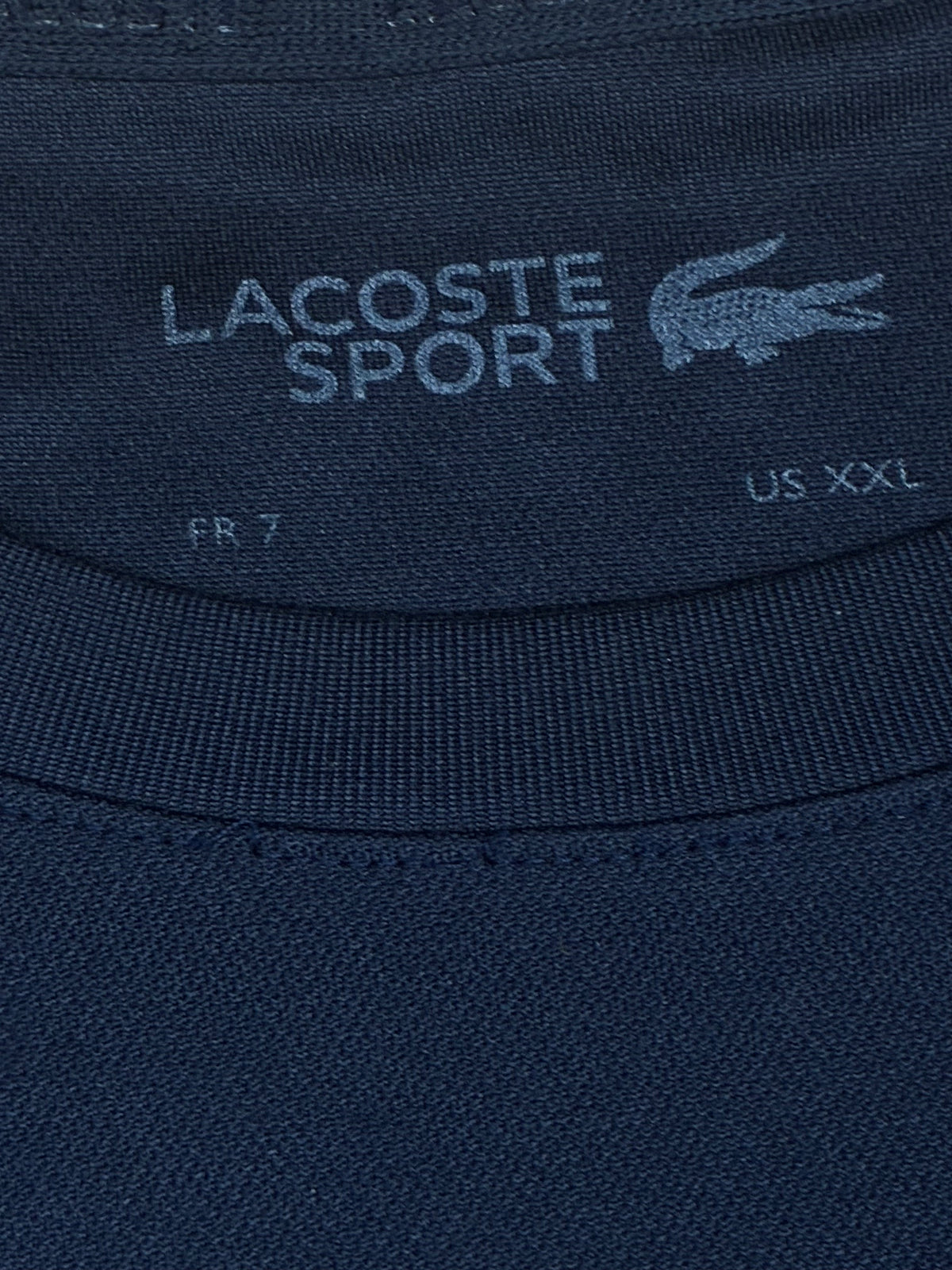 navyblue Lacoste jersey {XL}