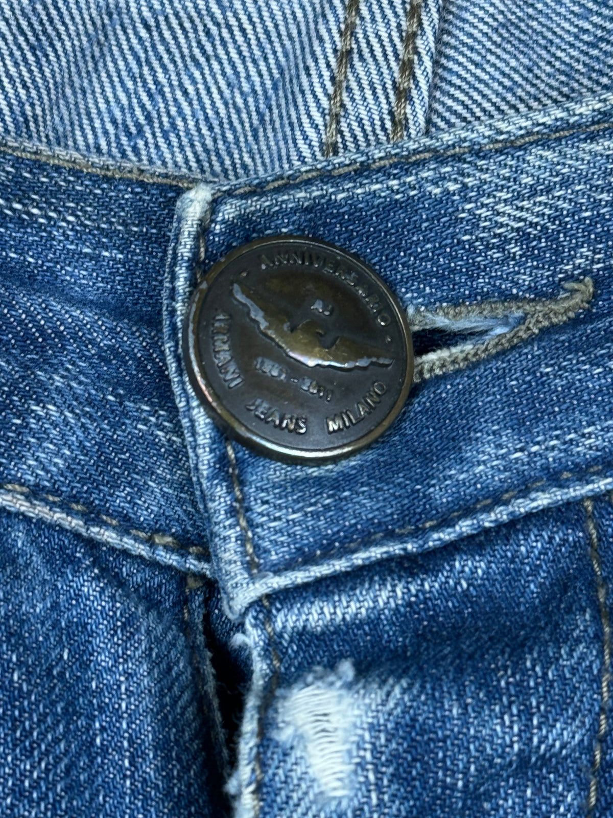 vintage Armani jeans {L}