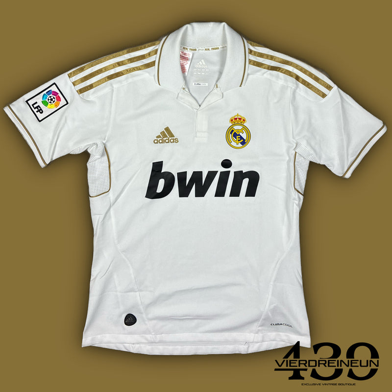 vintage Adidas Real Madrid home jersey {XS}