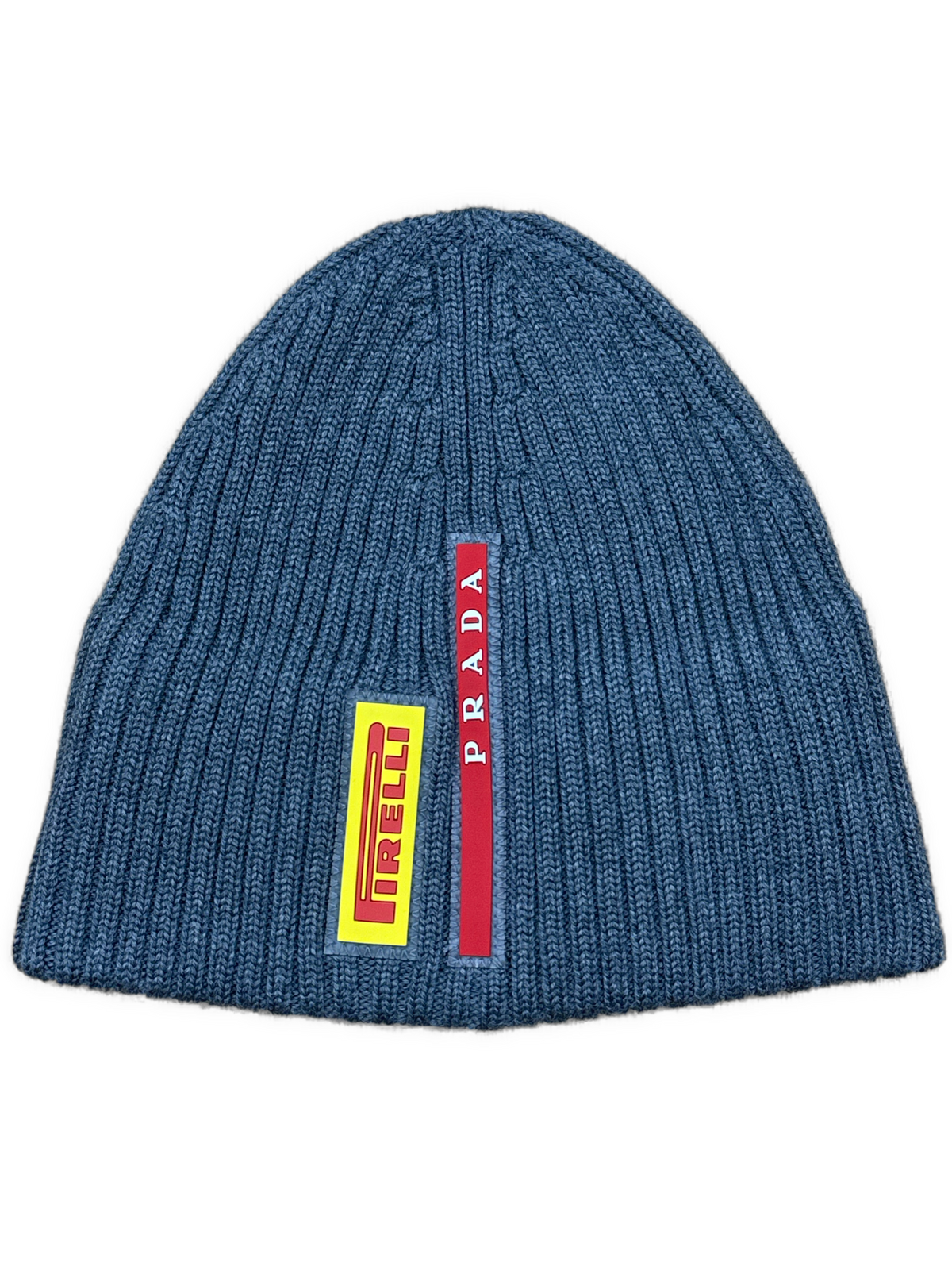 grey Prada Luna Rossa beanie