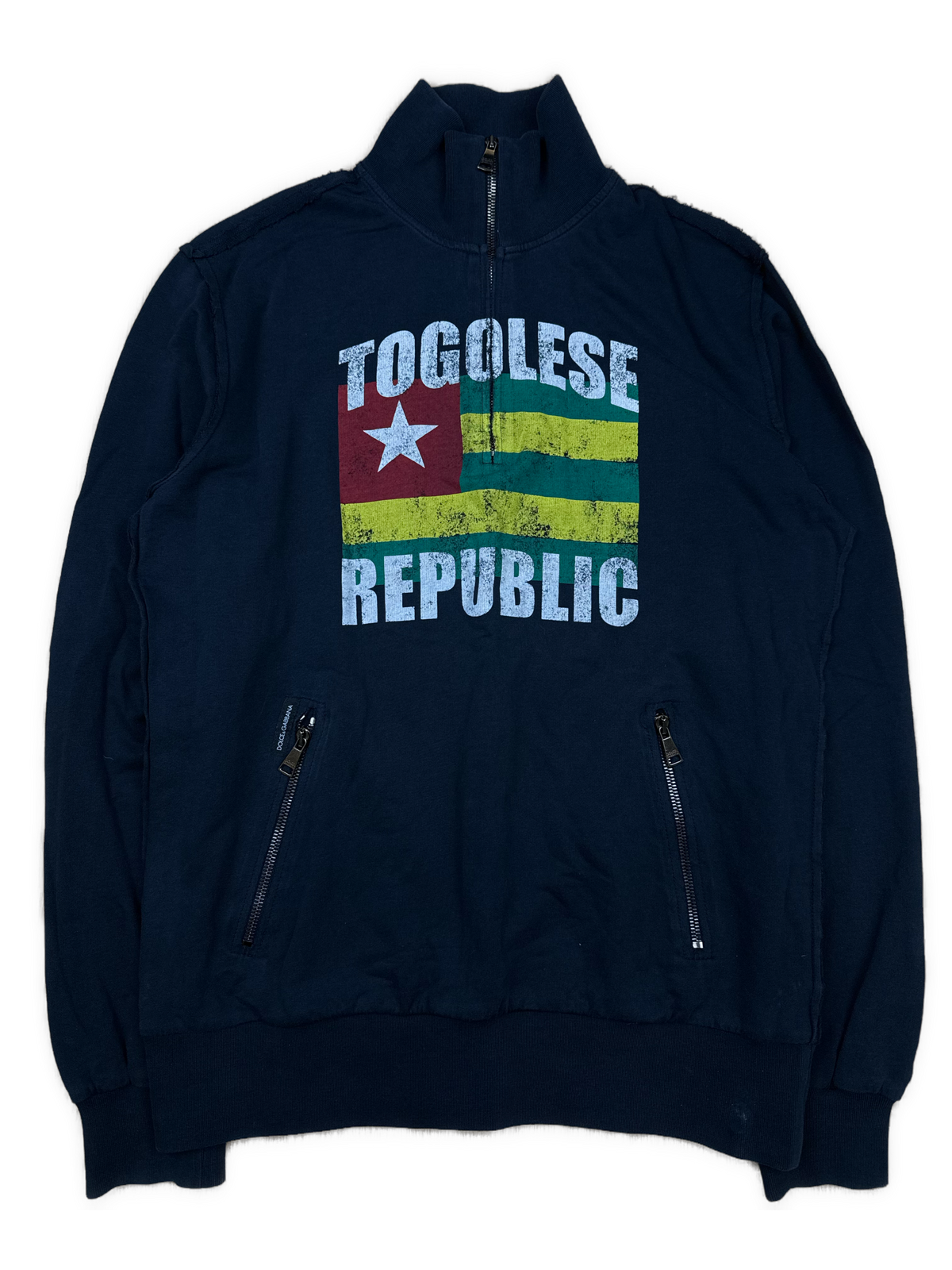 vintage Dolce & Gabbana quarterzip