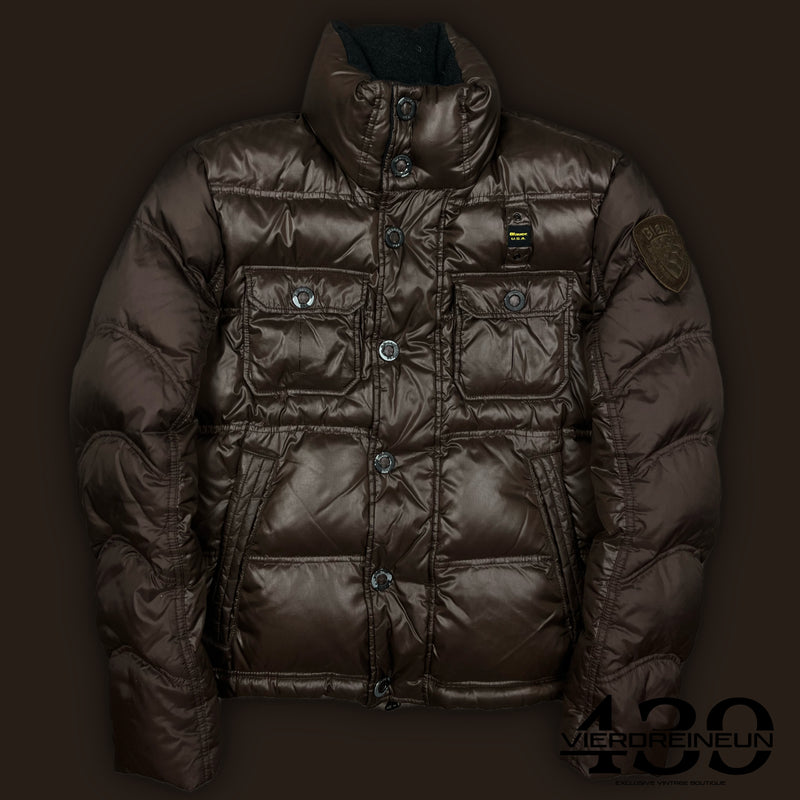 vintage Blauer winterjacket {L}