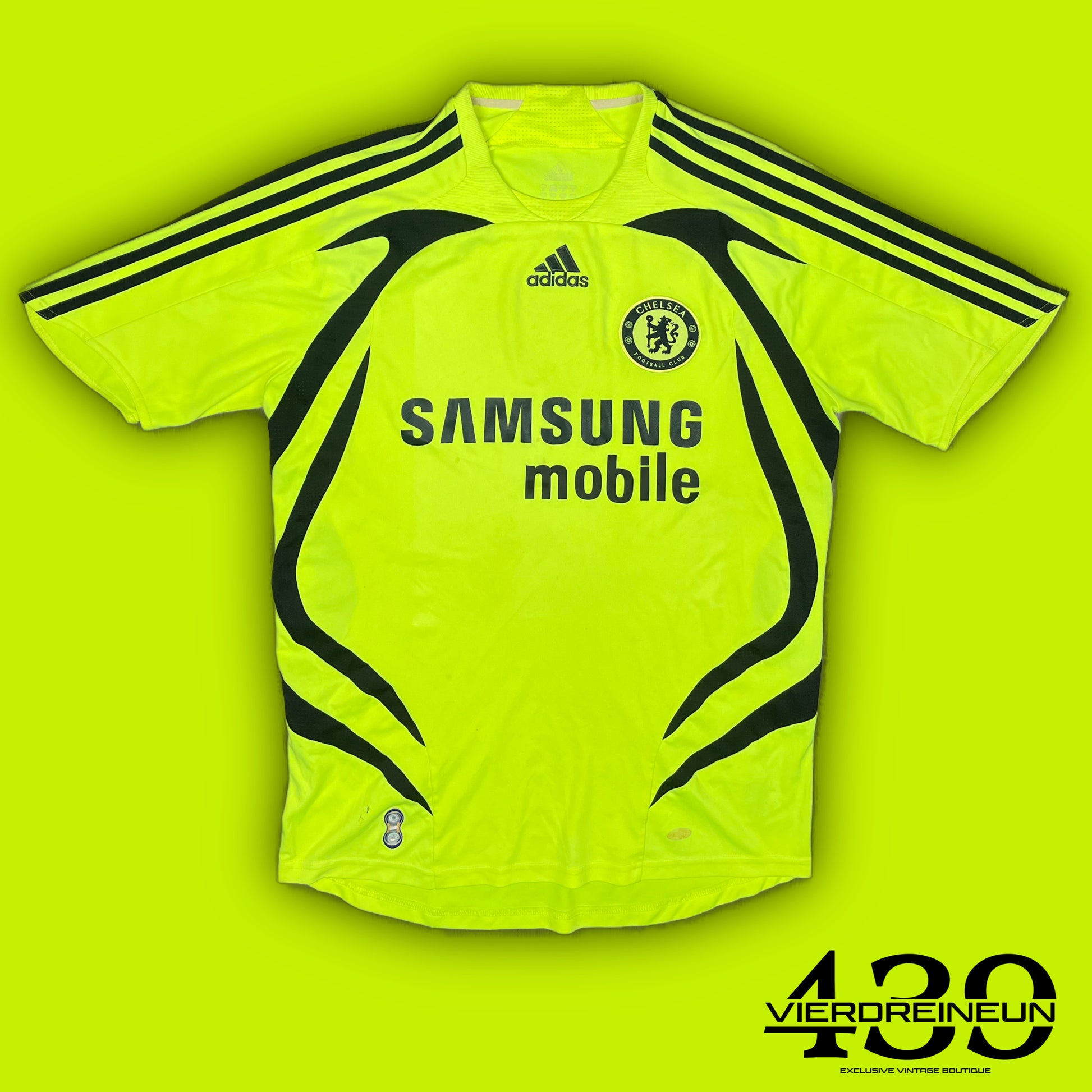 vintage Adidas Fc Chelsea 2007-2008 away jersey {S}