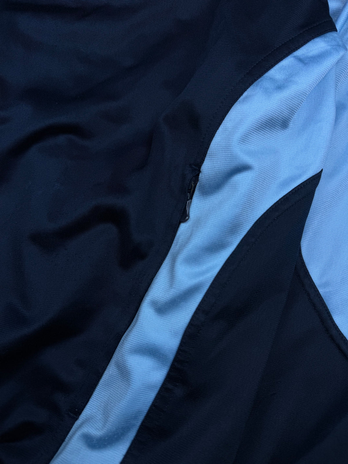 vintage navyblue Adidas Real Madrid trackjacket {L}