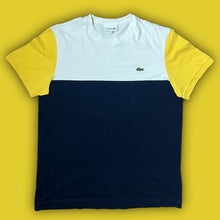 Load image into Gallery viewer, white/yellow Lacoste t-shirt {M}
