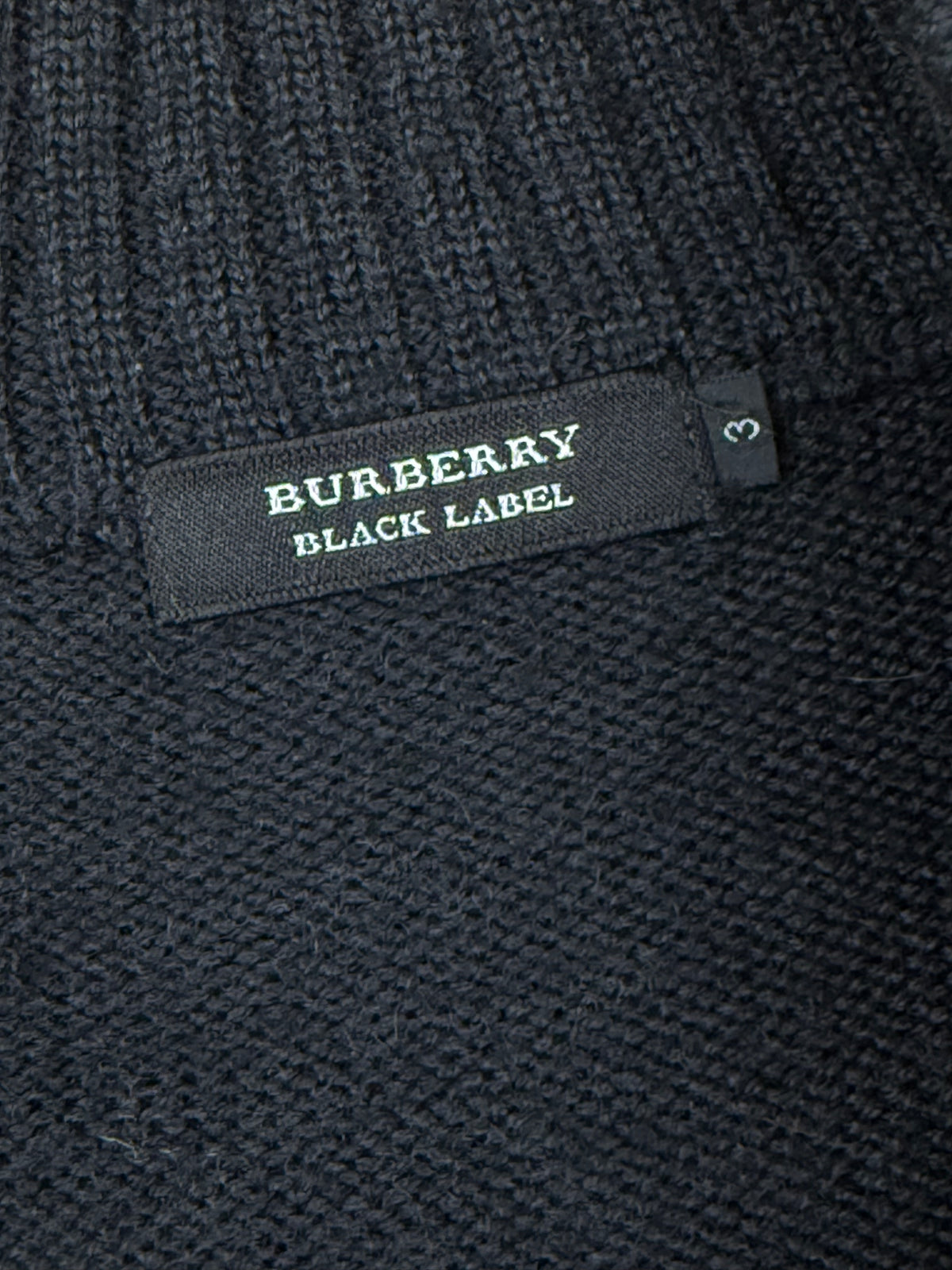 vintage Burberry Black Label sweatjacket {M}