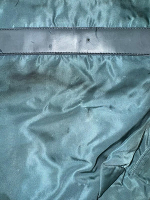 vintage turquoise Prada slingbag