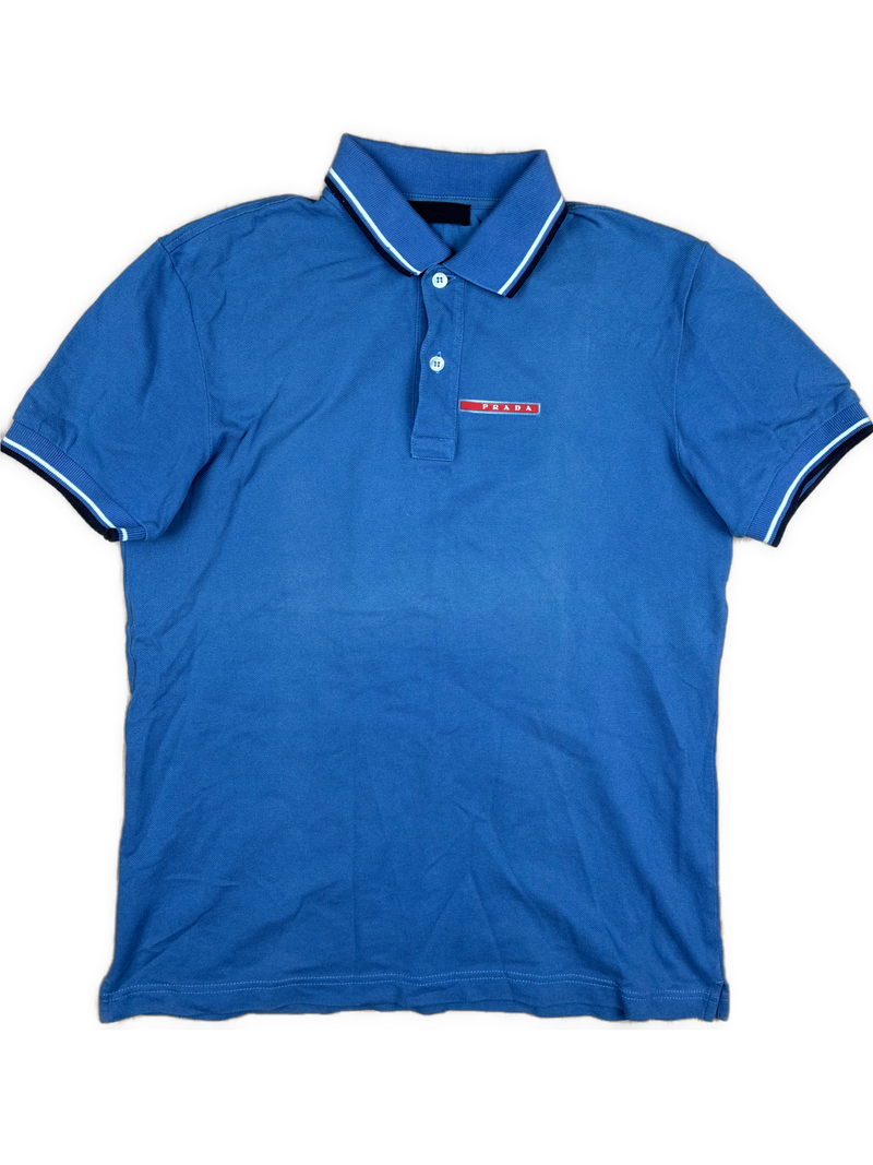 blue Prada polo {M}