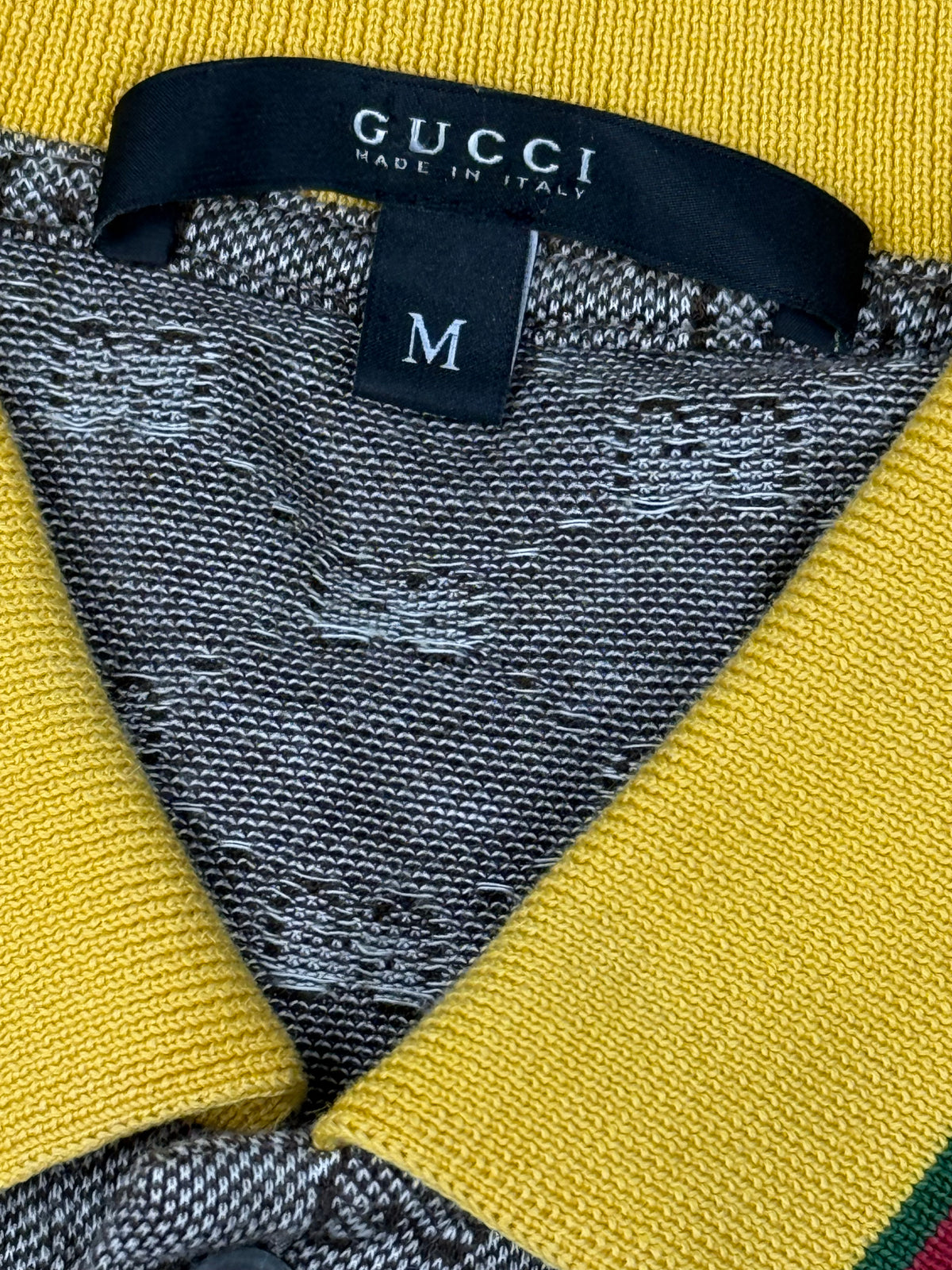 vintage Gucci monogram polo
