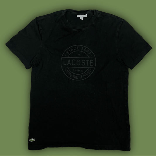 black Lacoste t-shirt {S}