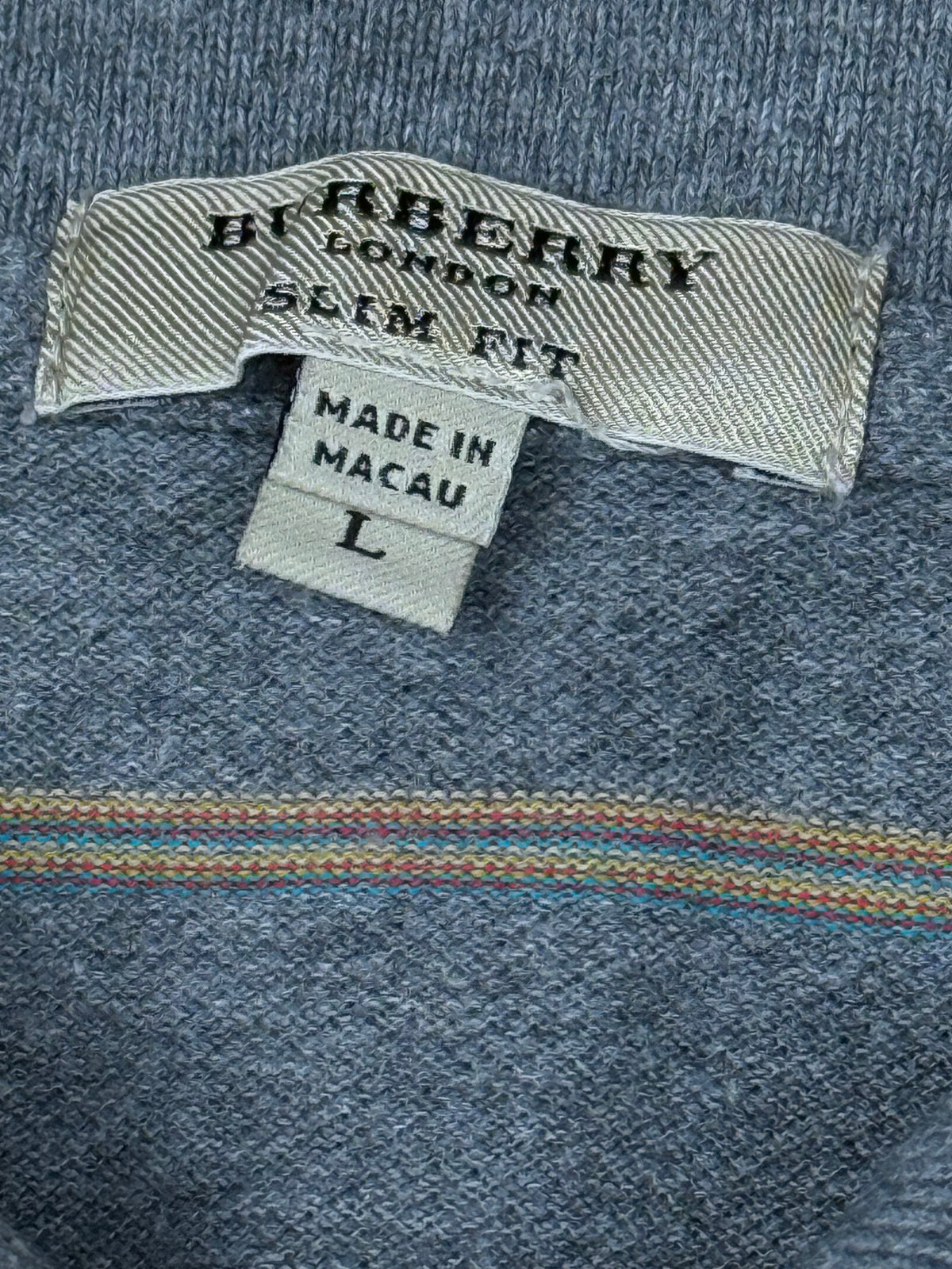vintage Burberry polo