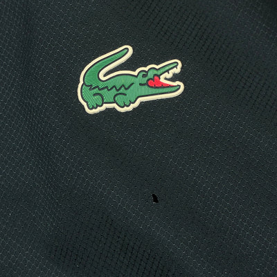 black Lacoste windbreaker {XS}