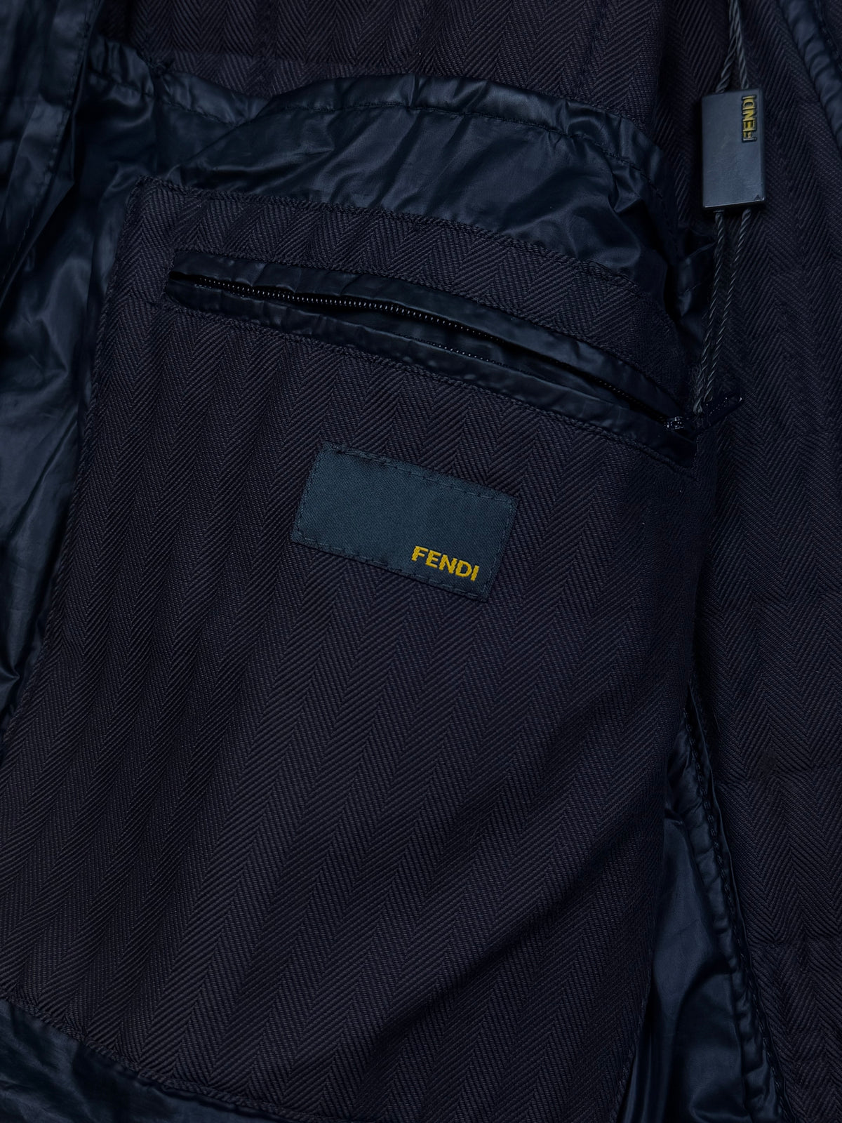 vintage Fendi quilted jacket {S}