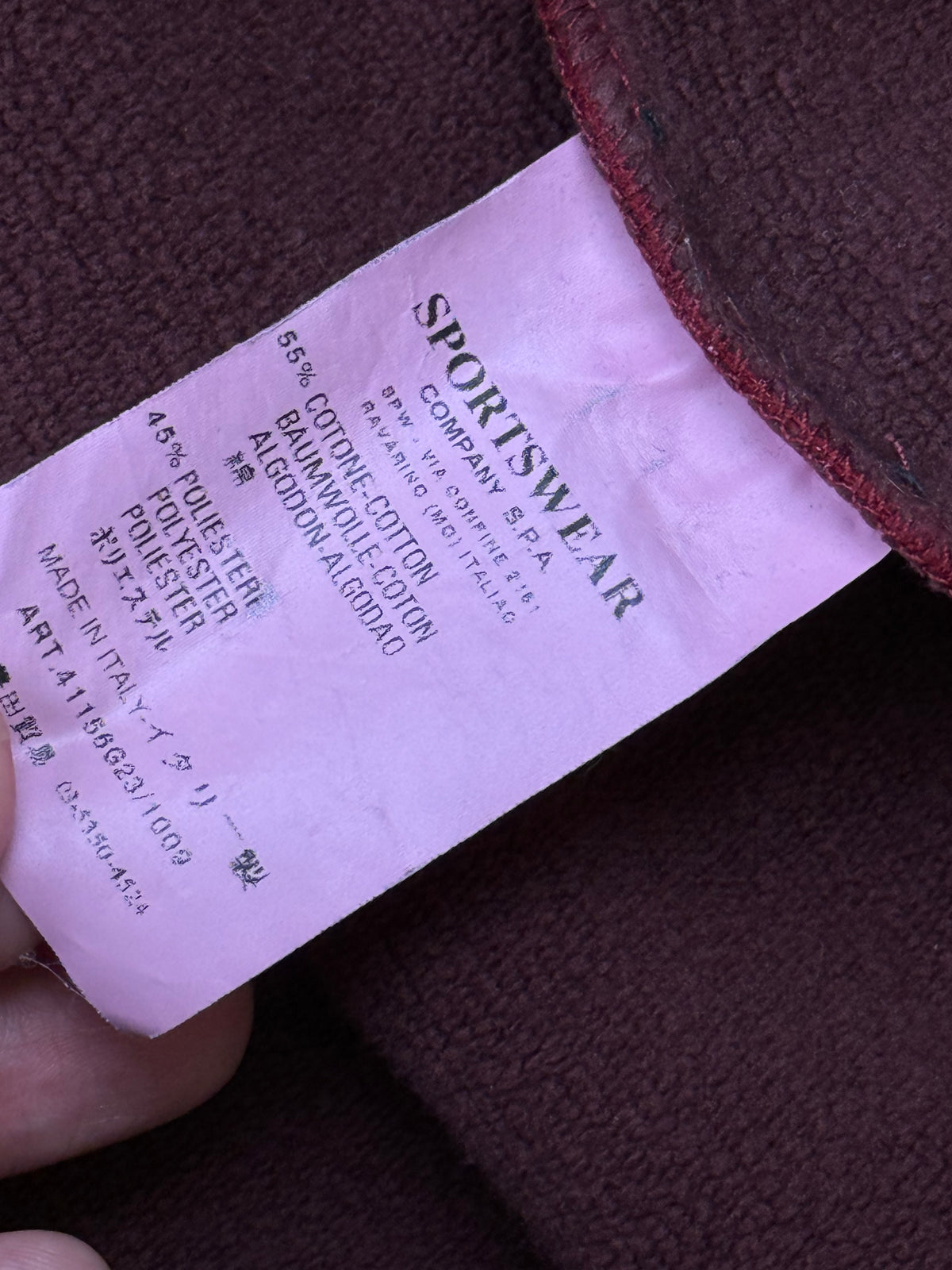 vintage Stone Island sweatjacket