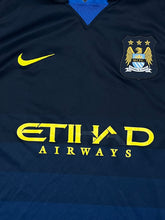 Load image into Gallery viewer, vintage Nike Manchester City 2014-2015 home jersey {S}
