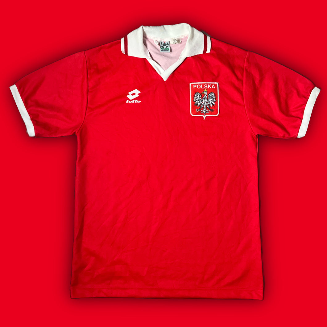 vintage Lotto Polska home jersey {XL}