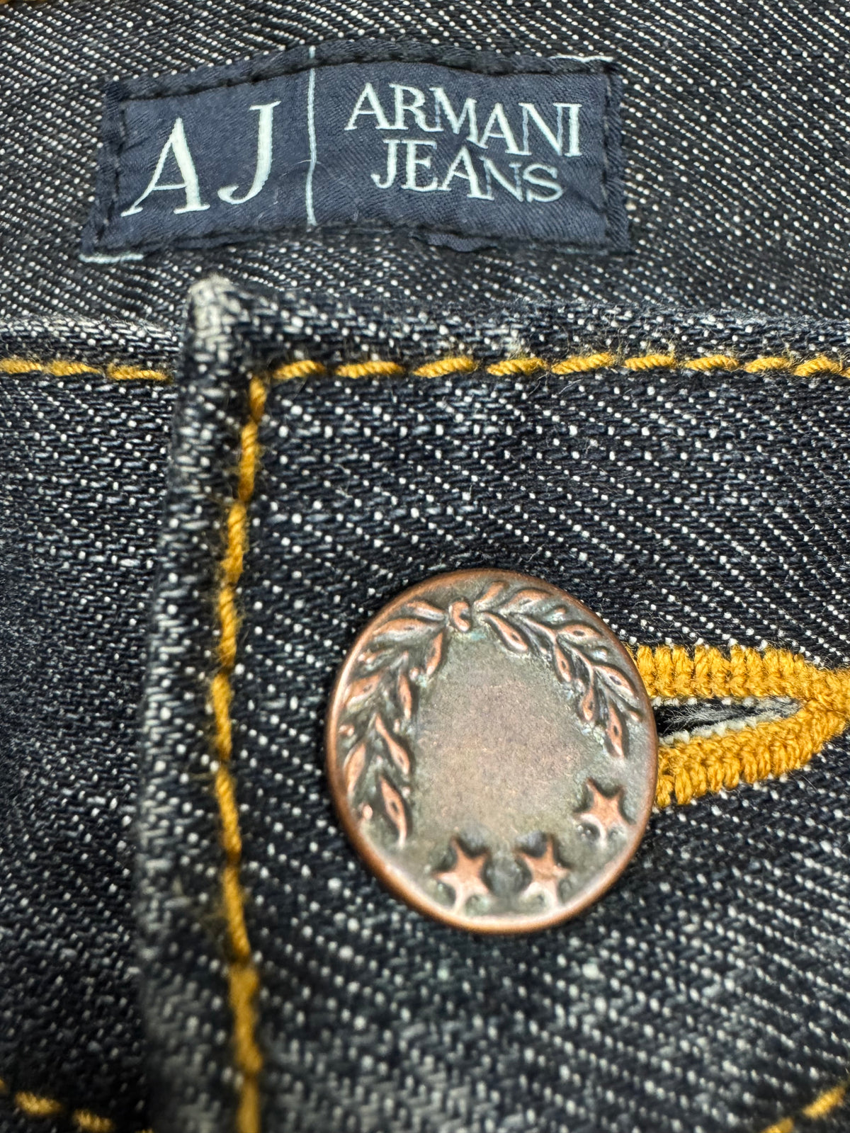 vintage Armani jeans {L}