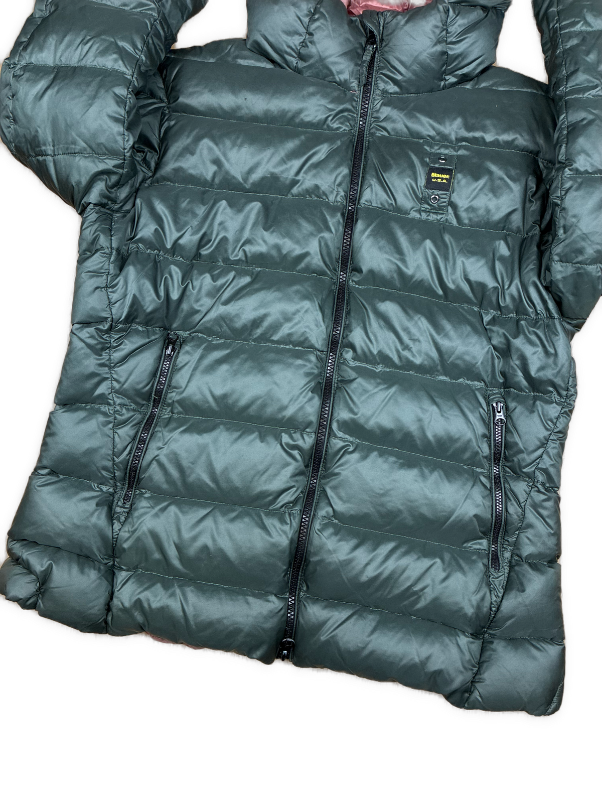 khaki Blauer winterjacket {S}